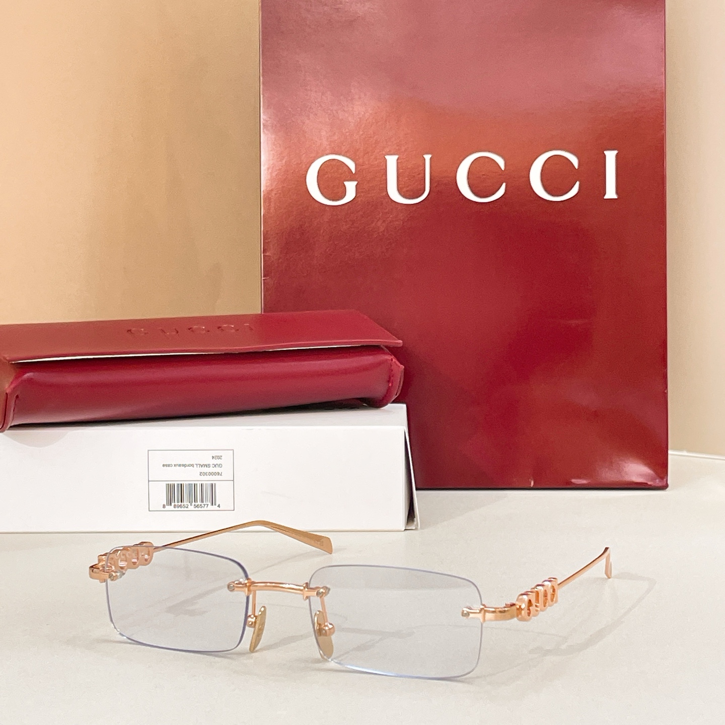 GUCC*🐝🐝🐝MODEL：GG1808S 🐝🐝🐝SIZE：52口20-145🐝🐝🐝