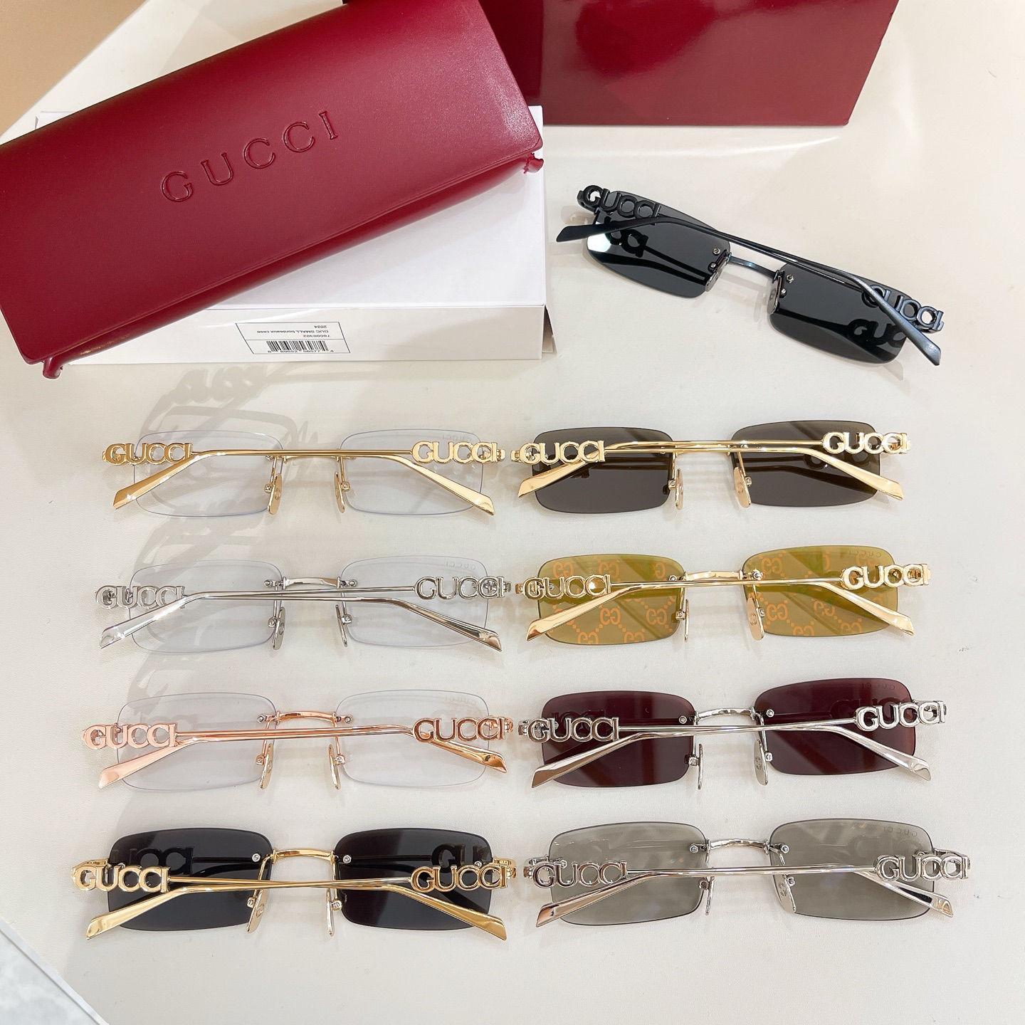 GUCC*🐝🐝🐝MODEL：GG1808S 🐝🐝🐝SIZE：52口20-145🐝🐝🐝