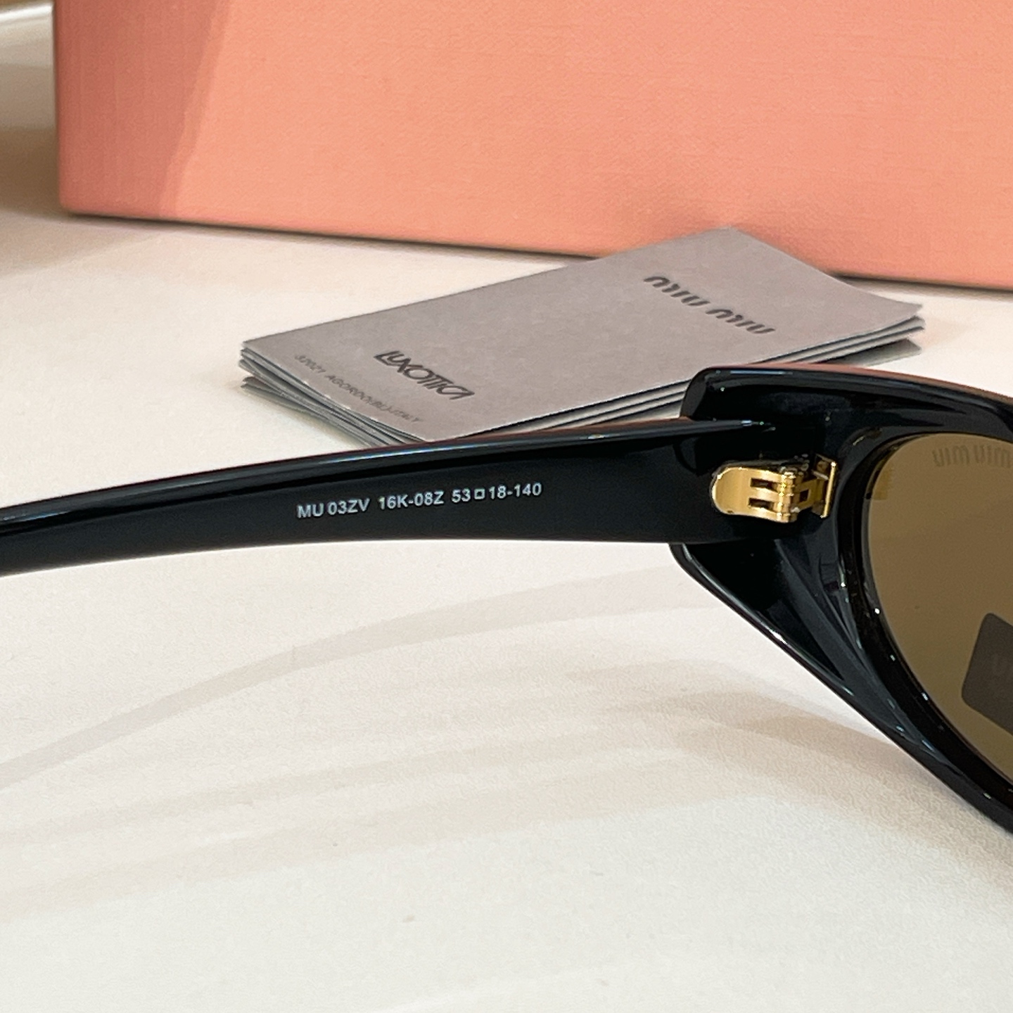 MIU MI*🎀🎀🎀MODEL: MU 03ZV 🎀🎀🎀SIZE：53口18-140🎀🎀🎀