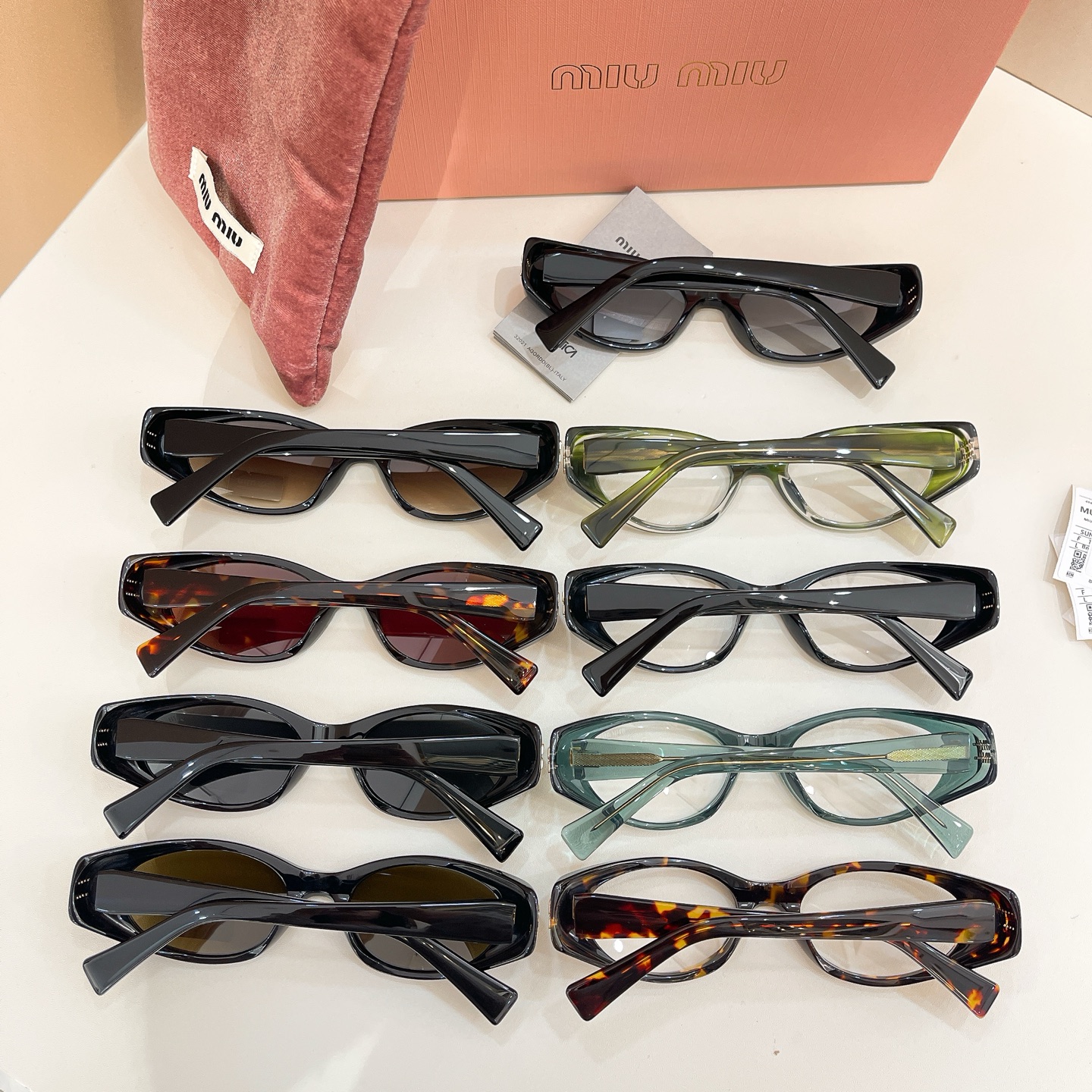 MIU MI*🎀🎀🎀MODEL: MU 03ZV 🎀🎀🎀SIZE：53口18-140🎀🎀🎀