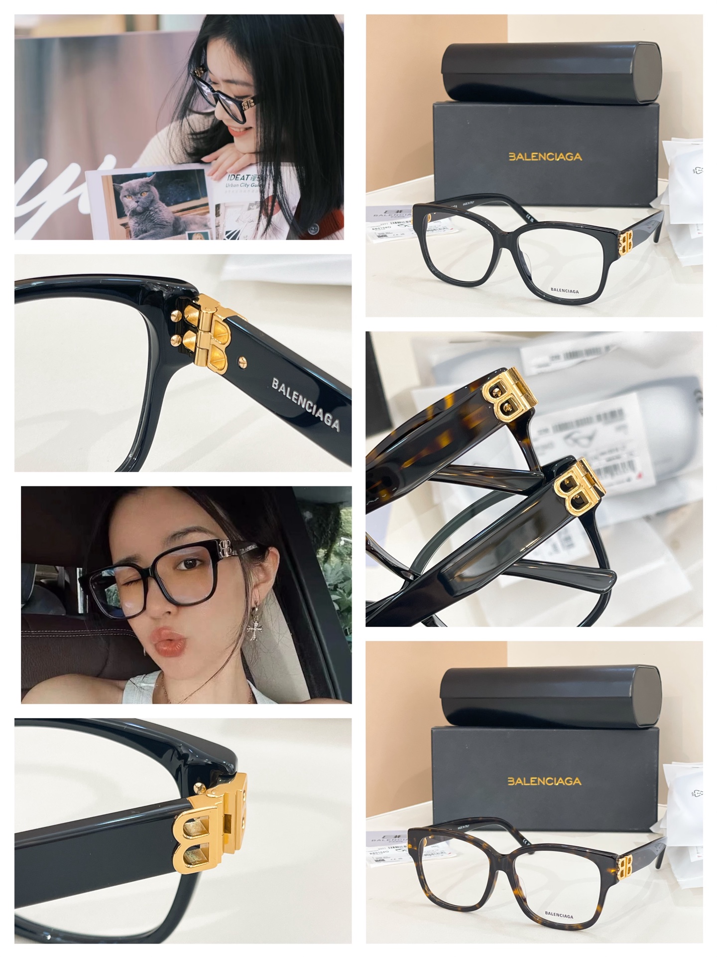 Balenciaga 12015043BALENCIAG*巴黎*世家 MODEL：BB0104O SIZE：56口14-140 高版本～～