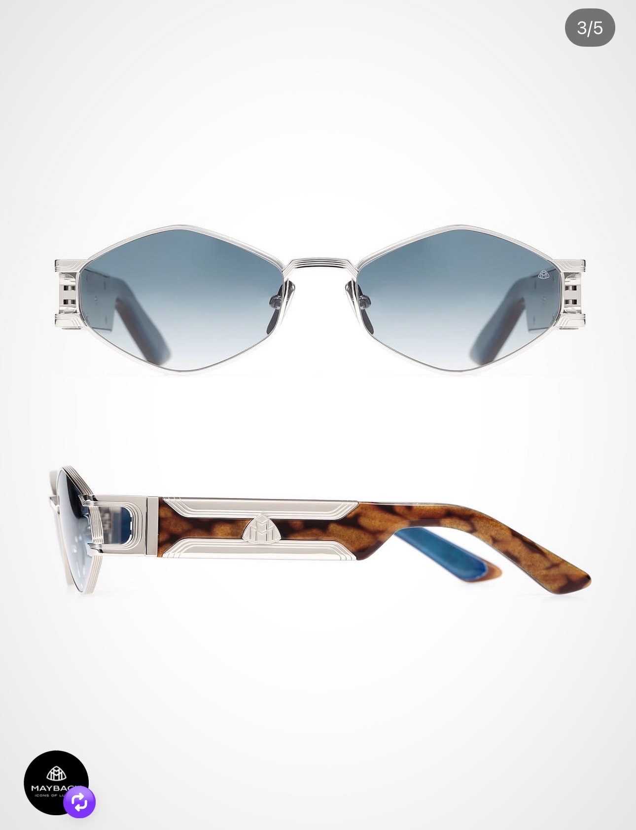 MAYBACH迈巴赫⚜️⚜️⚜️MODEL:THE DRIVE II⚜️⚜️⚜️SIZE：53口17-1