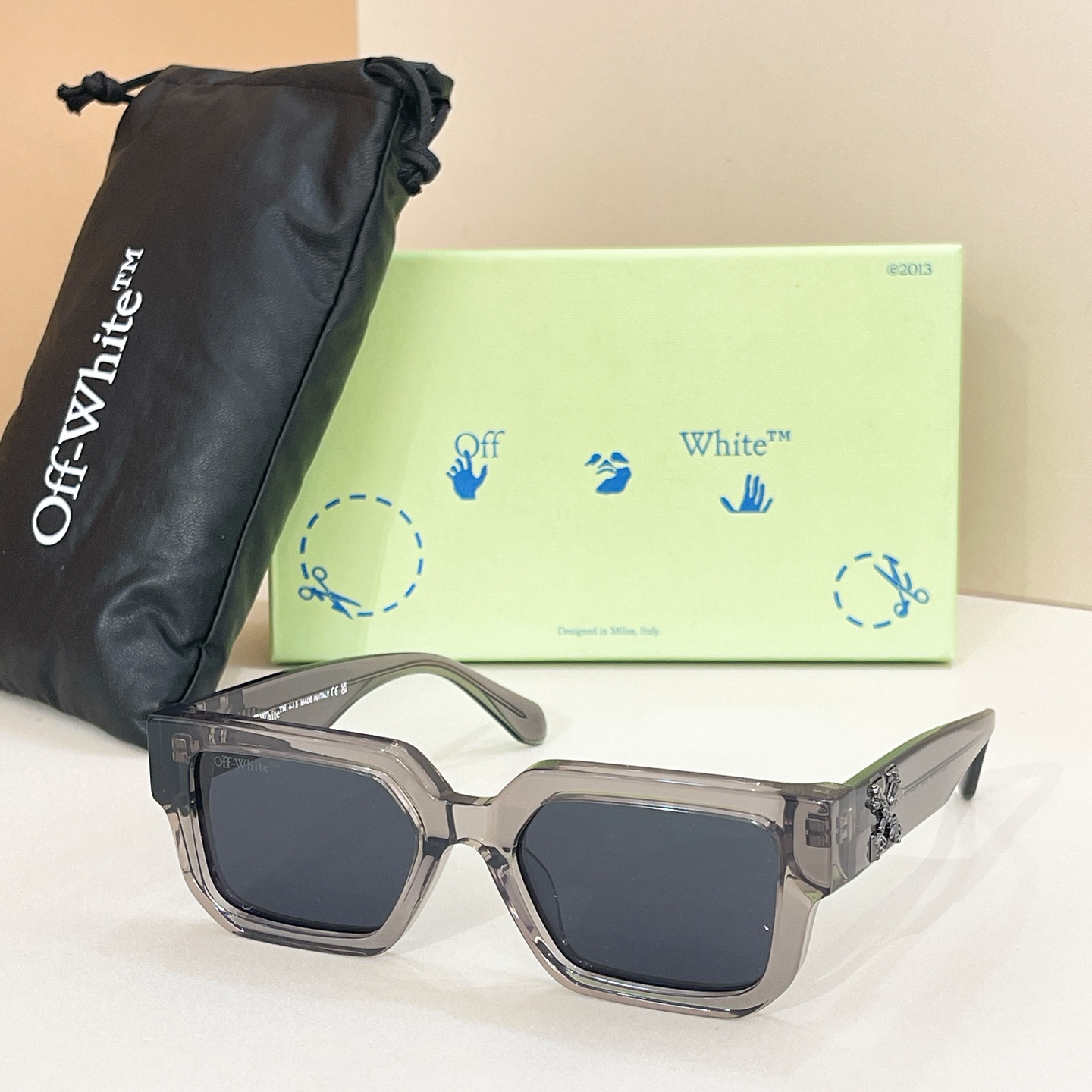 OFF WHITE🍂🍂🍂MODEL:OERI146🍂🍂🍂SIZE:52口19-145🍂🍂🍂