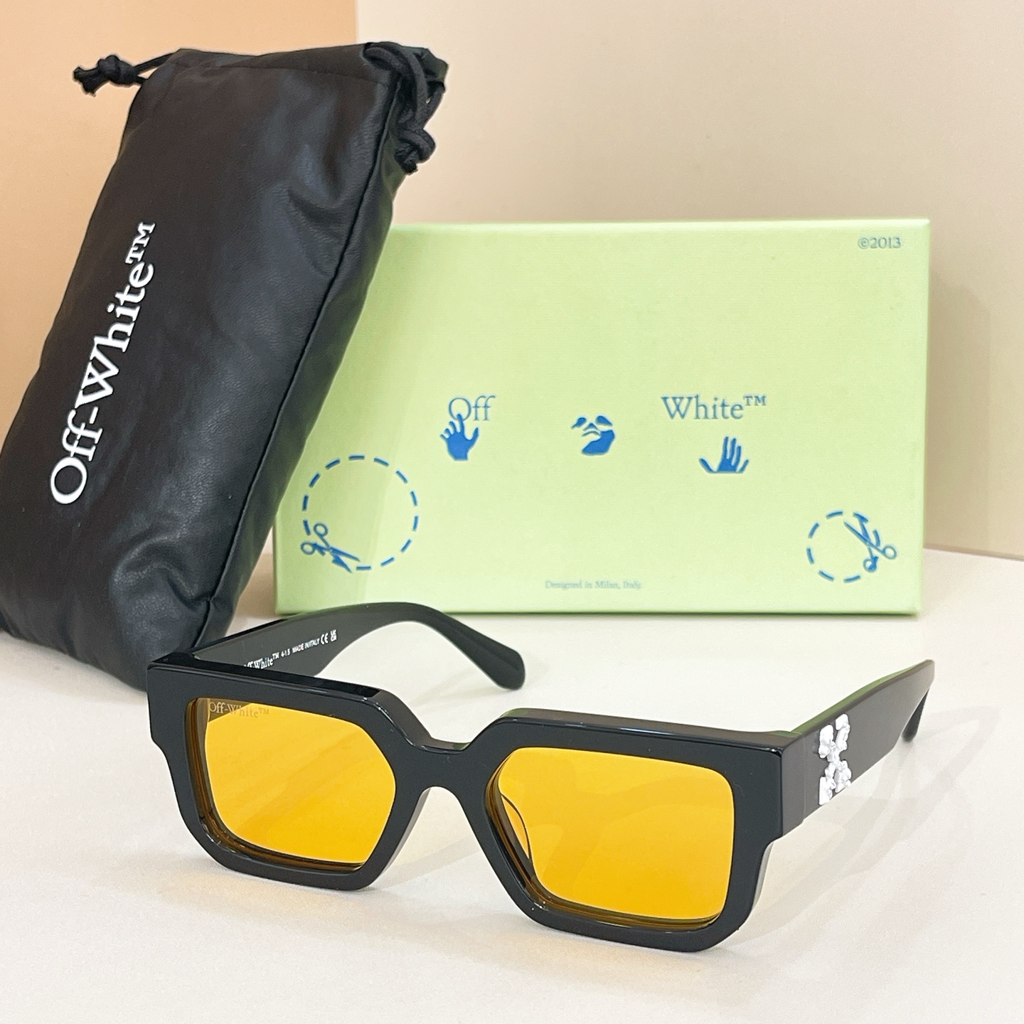 OFF WHITE🍂🍂🍂MODEL:OERI146🍂🍂🍂SIZE:52口19-145🍂🍂🍂