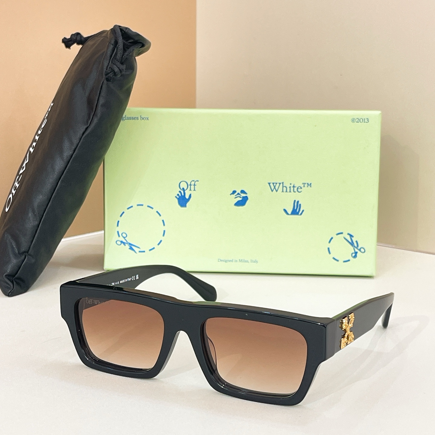 OFF WHITE🍂🍂🍂MODEL:OERI145🍂🍂🍂SIZE:55口19-145🍂🍂🍂