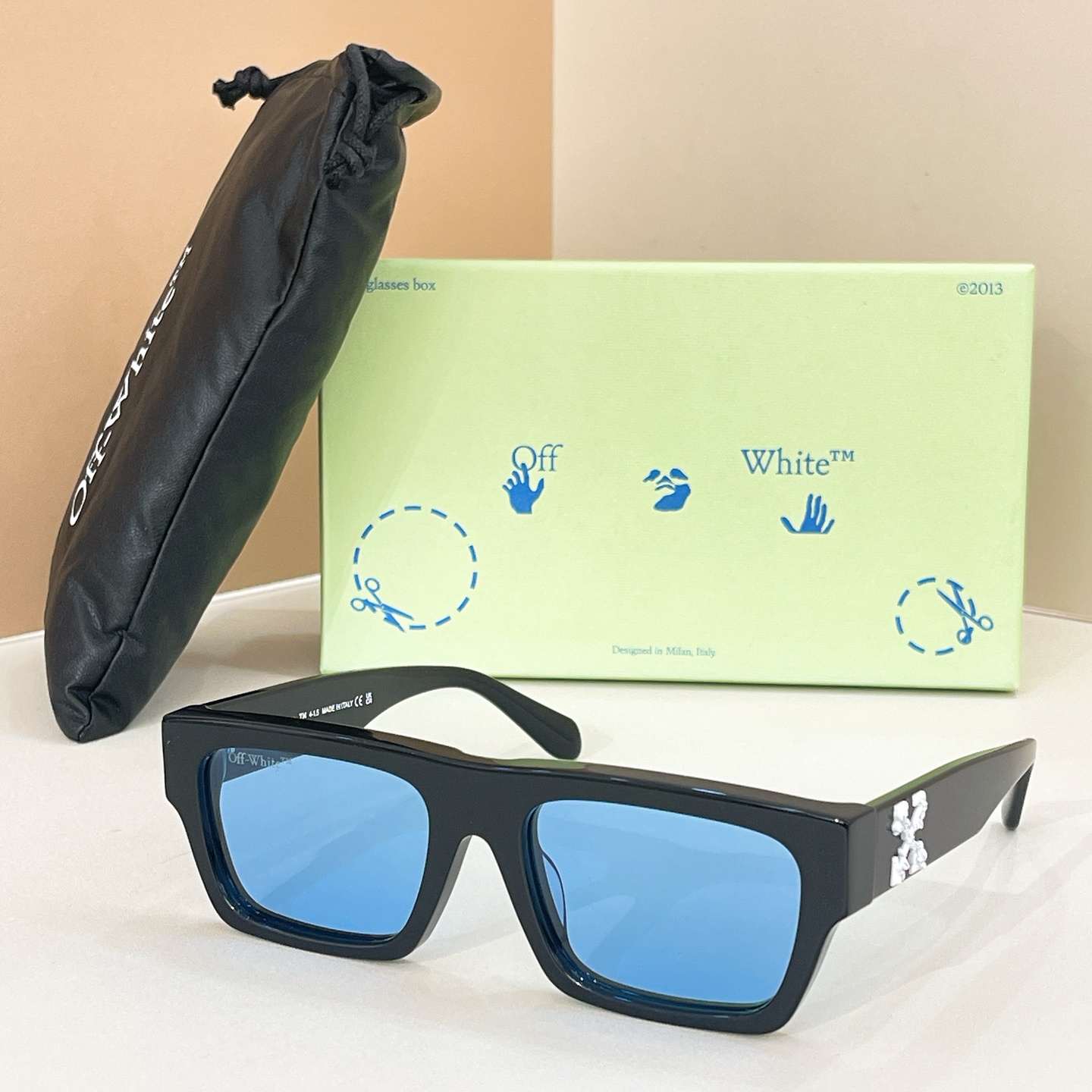 OFF WHITE🍂🍂🍂MODEL:OERI145🍂🍂🍂SIZE:55口19-145🍂🍂🍂