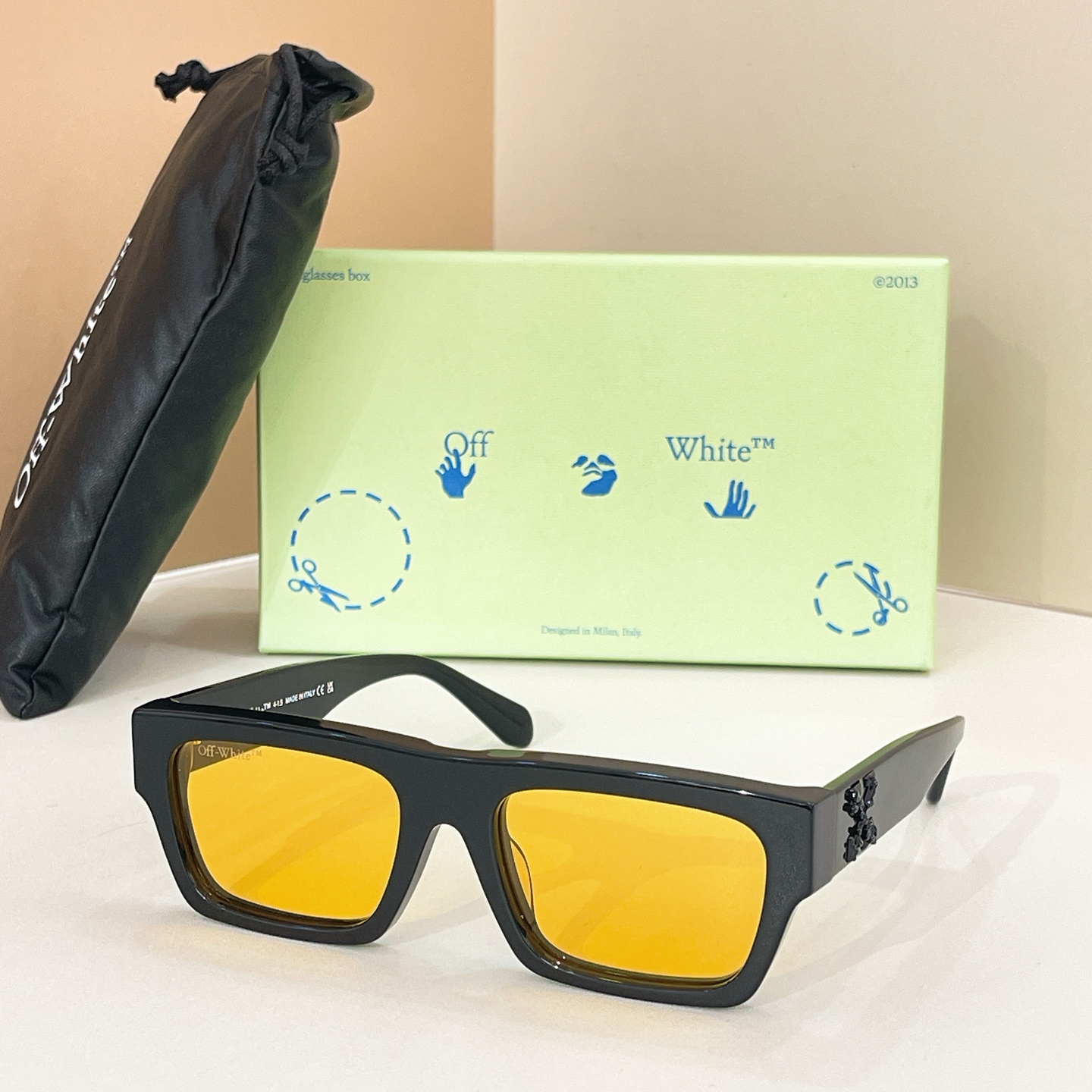 OFF WHITE🍂🍂🍂MODEL:OERI145🍂🍂🍂SIZE:55口19-145🍂🍂🍂