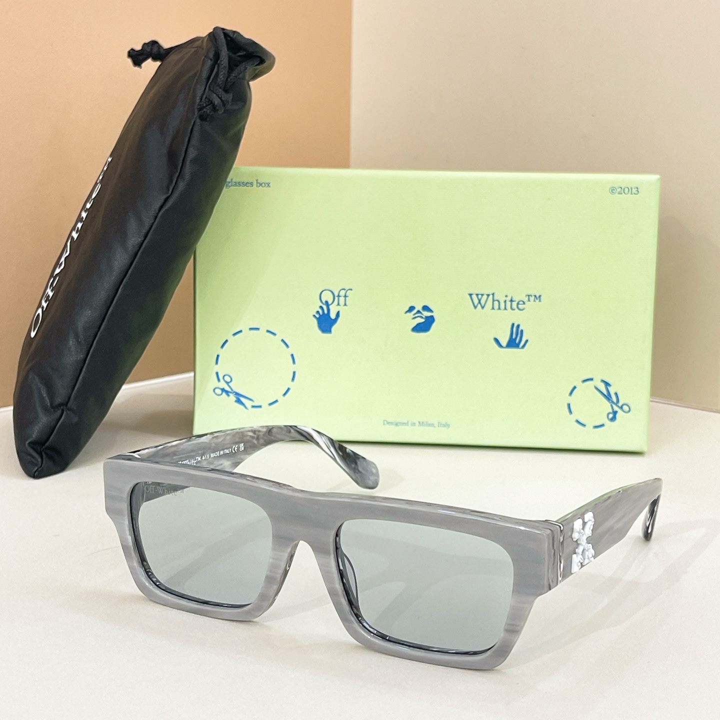 OFF WHITE🍂🍂🍂MODEL:OERI145🍂🍂🍂SIZE:55口19-145🍂🍂🍂