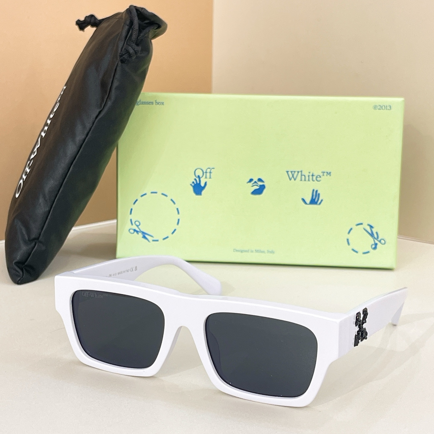 OFF WHITE🍂🍂🍂MODEL:OERI145🍂🍂🍂SIZE:55口19-145🍂🍂🍂