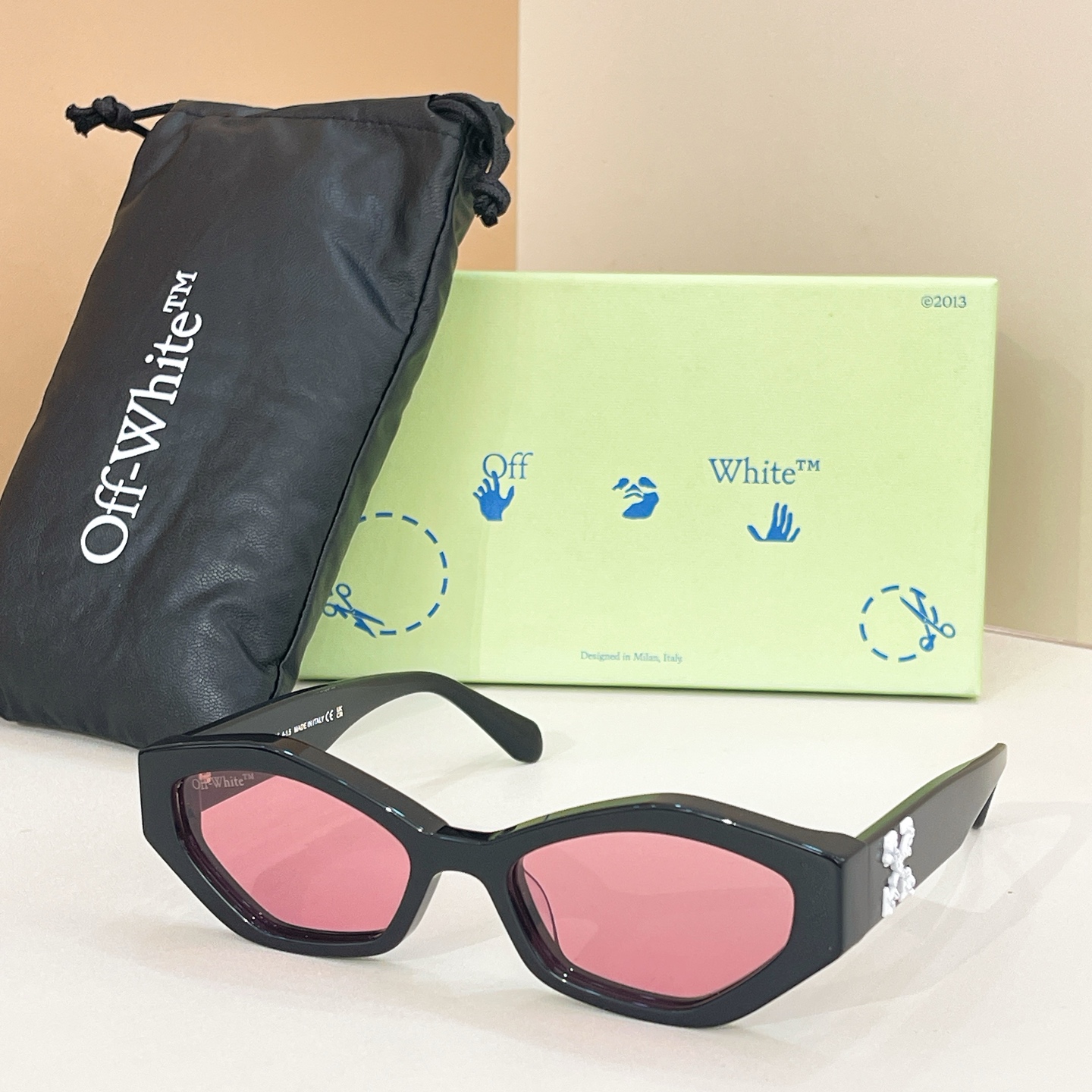 OFF WHITE🍂🍂🍂MODEL:OERI144🍂🍂🍂SIZE:55口19-145🍂🍂🍂