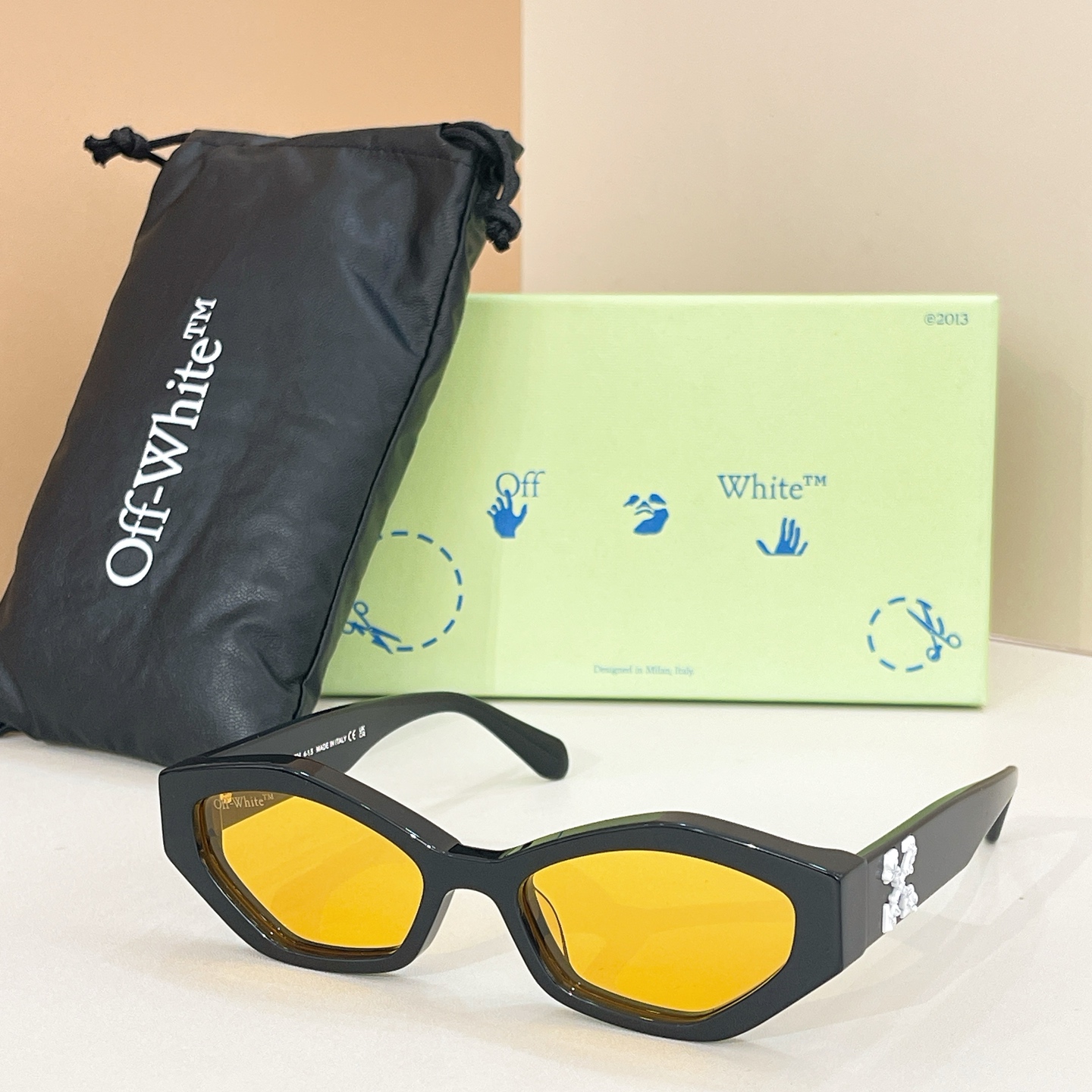 OFF WHITE🍂🍂🍂MODEL:OERI144🍂🍂🍂SIZE:55口19-145🍂🍂🍂