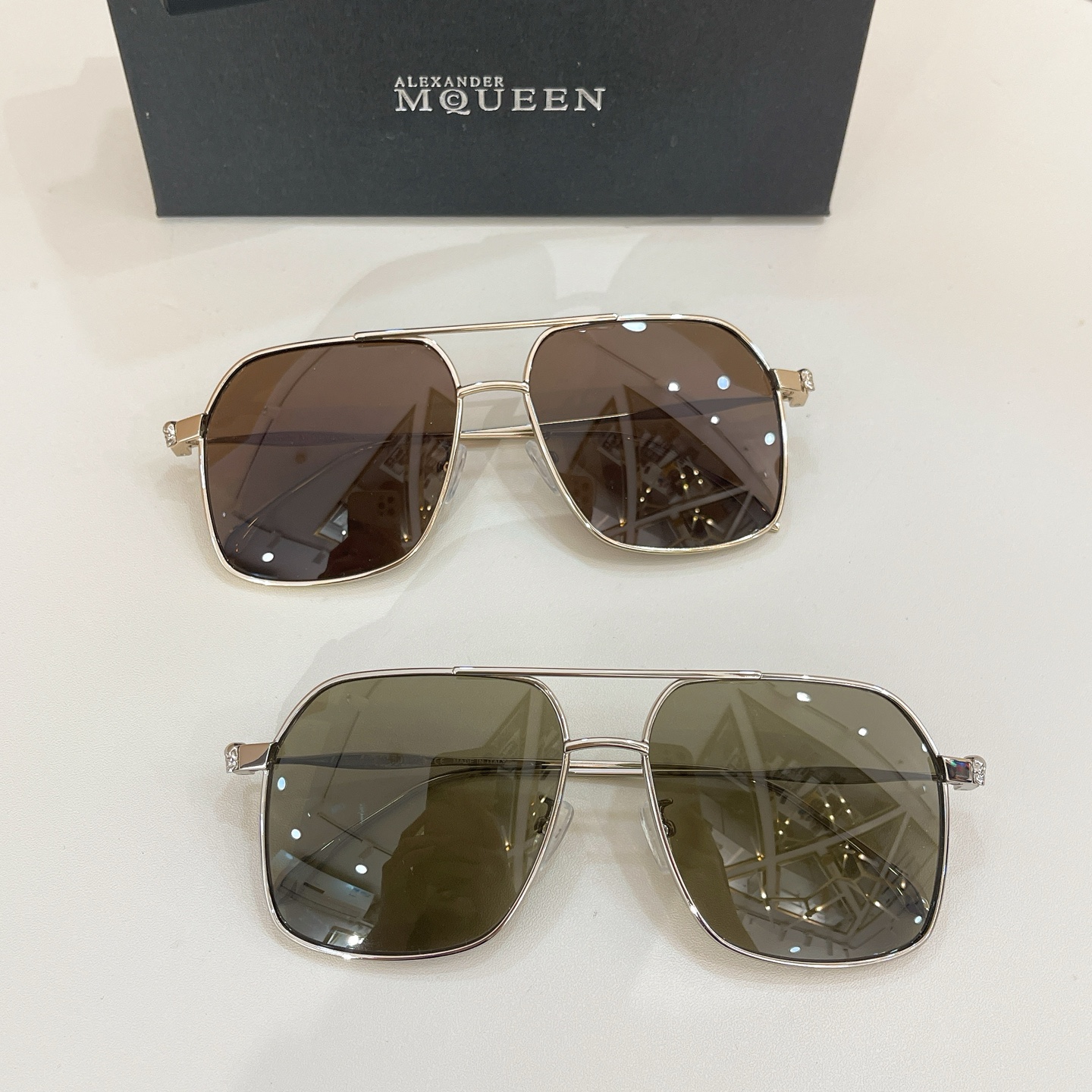 Alexander McQUEEN✨✨✨MODEL：AM0372✨✨✨ SIZE：59口14-145✨✨