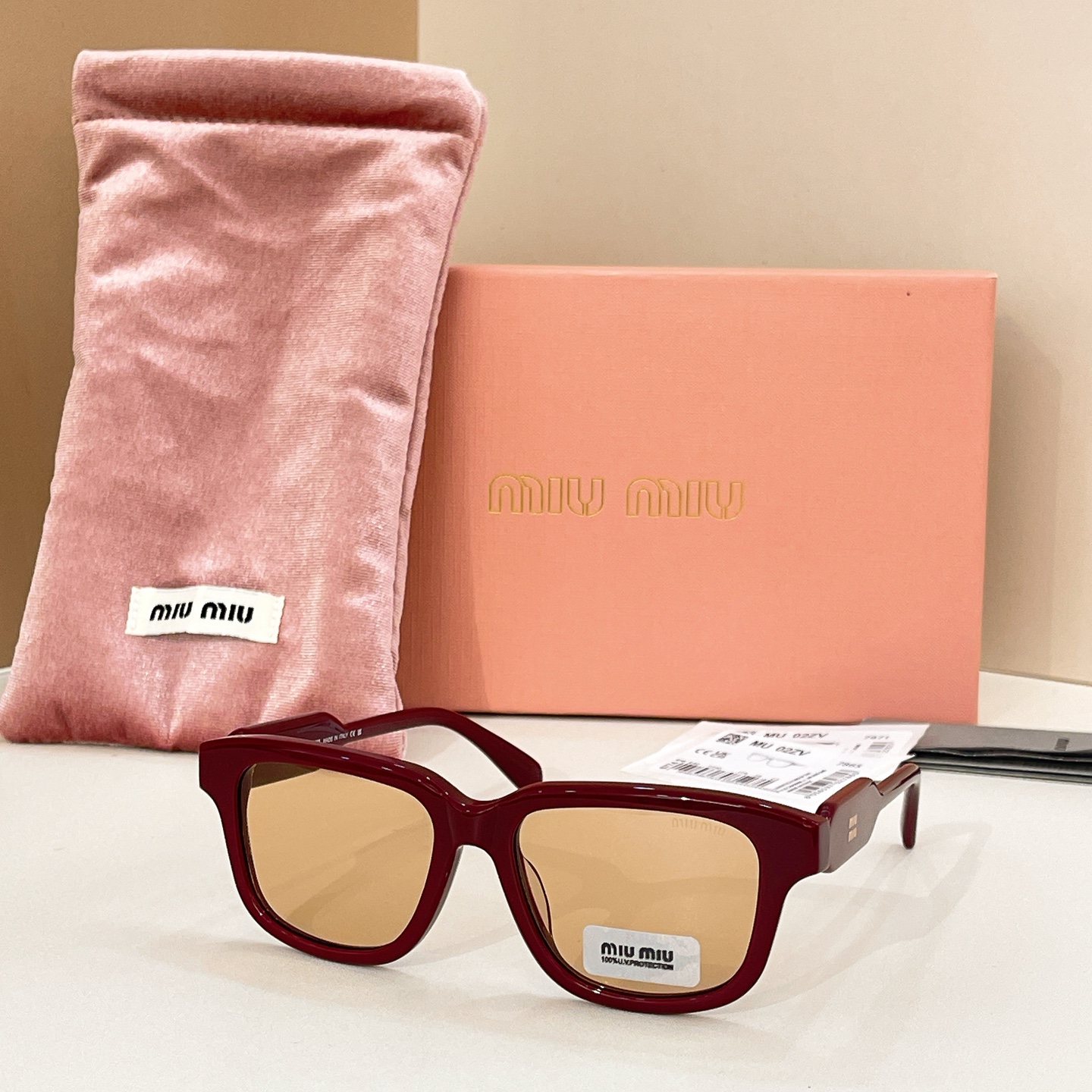 MIU MI*🎀🎀🎀MODEL: MU 02ZV🎀🎀🎀SIZE：52口18-142🎀🎀🎀