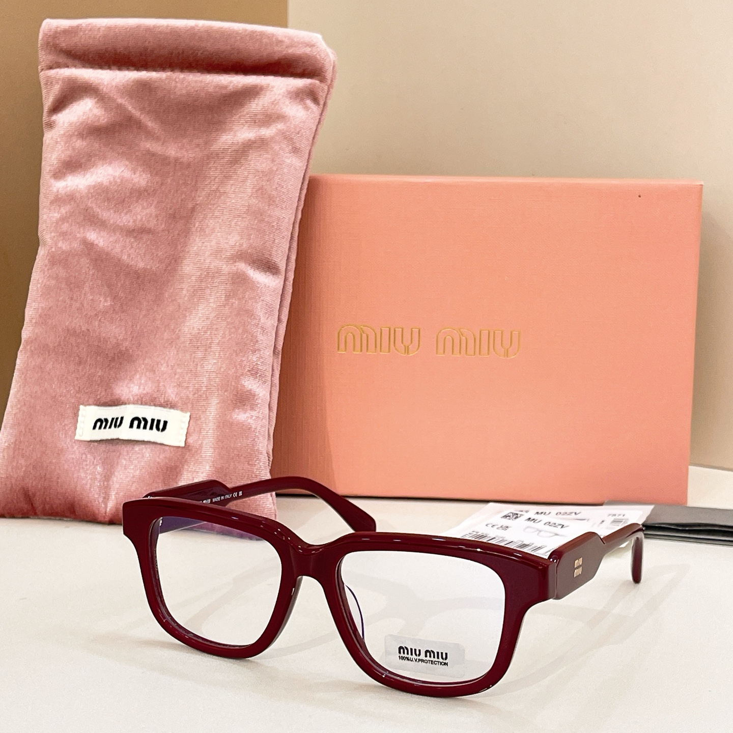 MIU MI*🎀🎀🎀MODEL: MU 02ZV🎀🎀🎀SIZE：52口18-142🎀🎀🎀