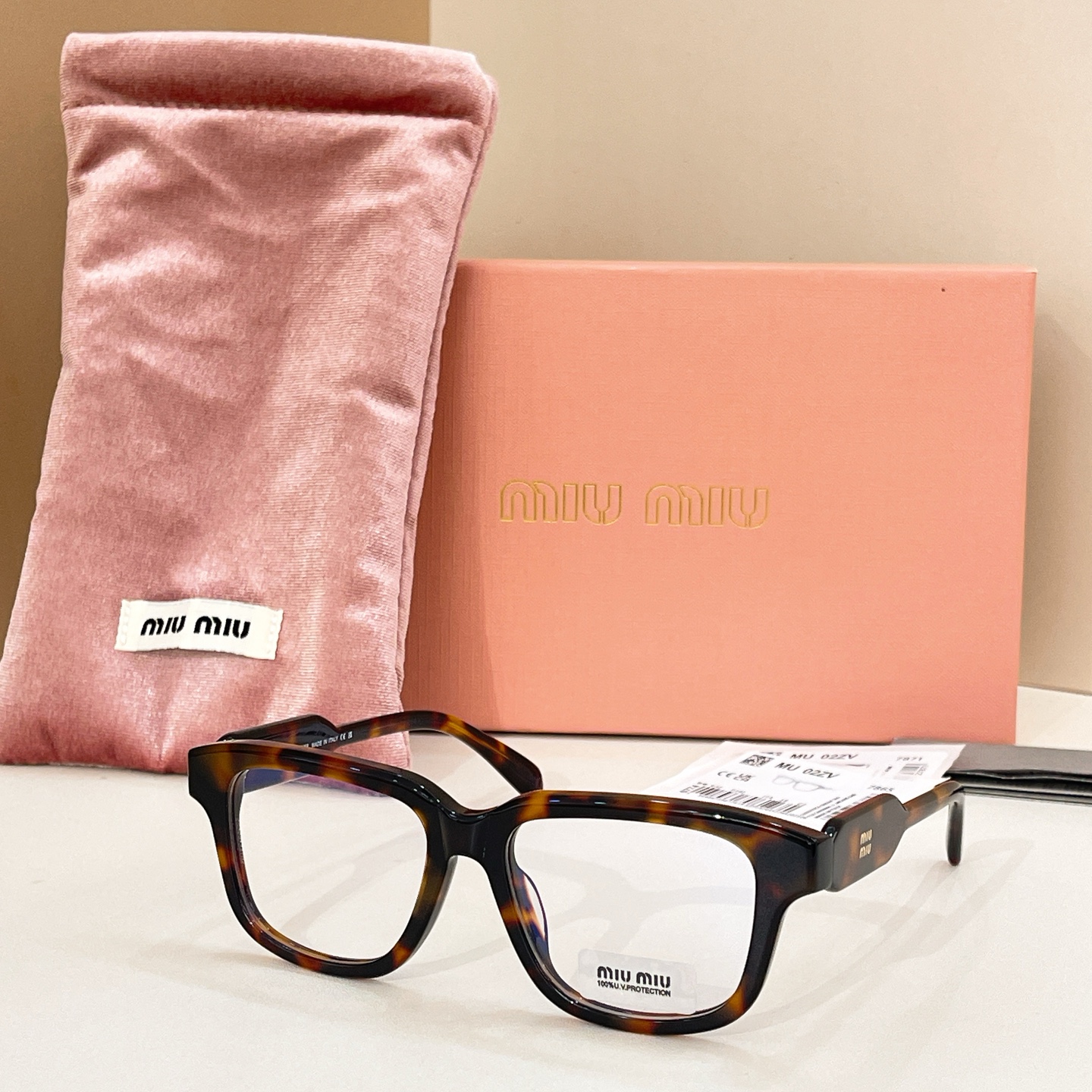 MIU MI*🎀🎀🎀MODEL: MU 02ZV🎀🎀🎀SIZE：52口18-142🎀🎀🎀