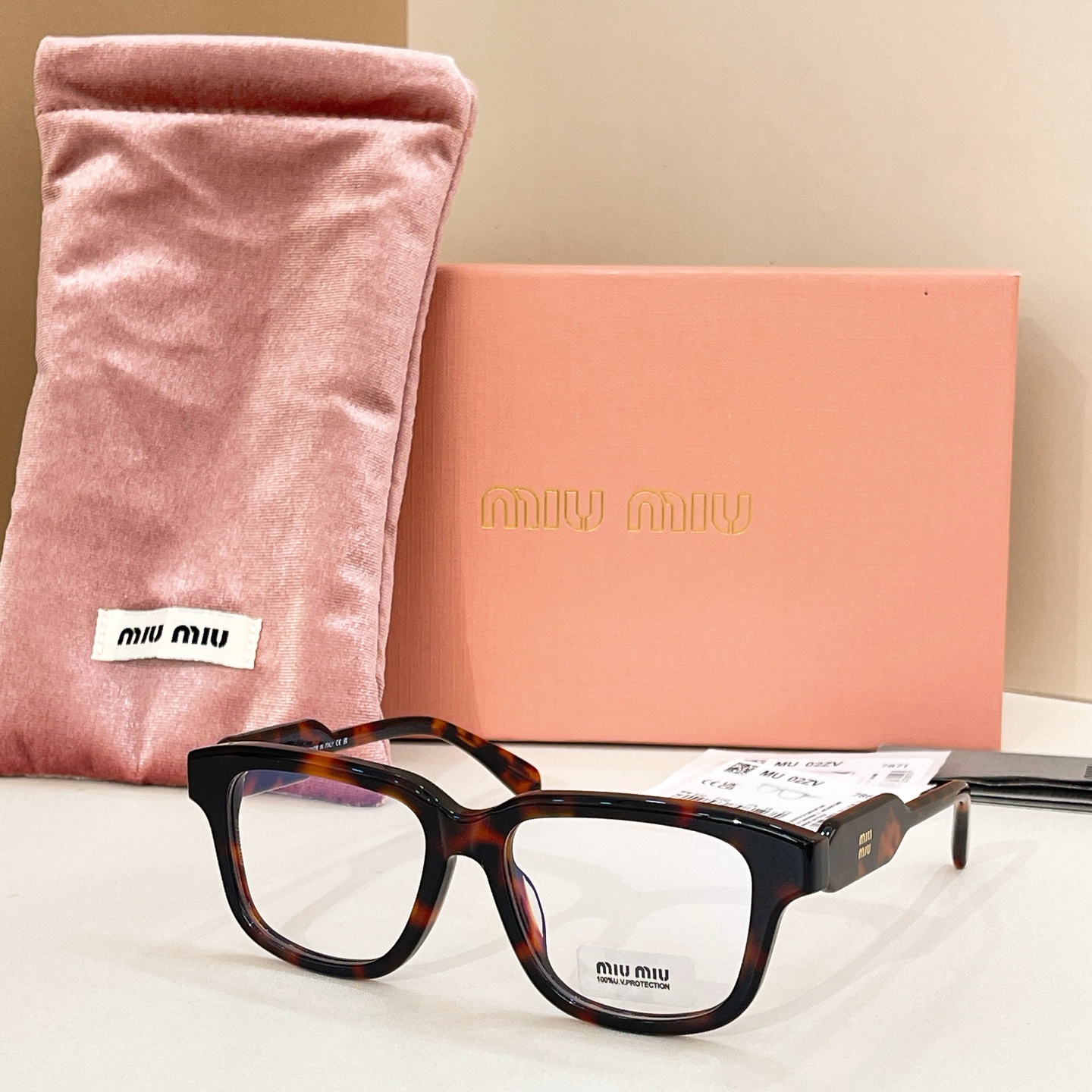 MIU MI*🎀🎀🎀MODEL: MU 02ZV🎀🎀🎀SIZE：52口18-142🎀🎀🎀