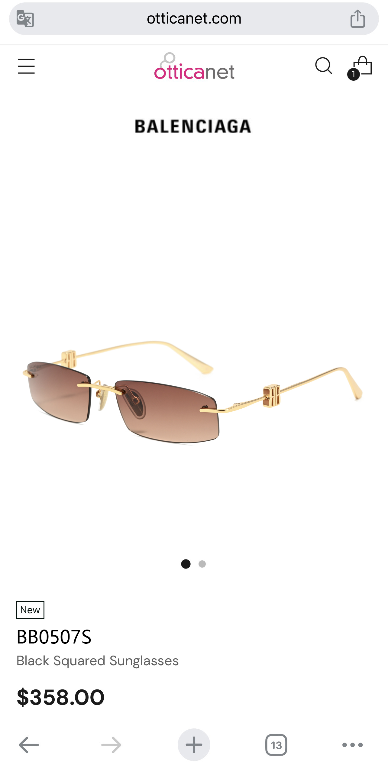 BALENCIAG*巴黎*世家⚜️⚜️⚜️MODEL：BB0507S⚜️⚜️⚜️SIZE：57口18-1