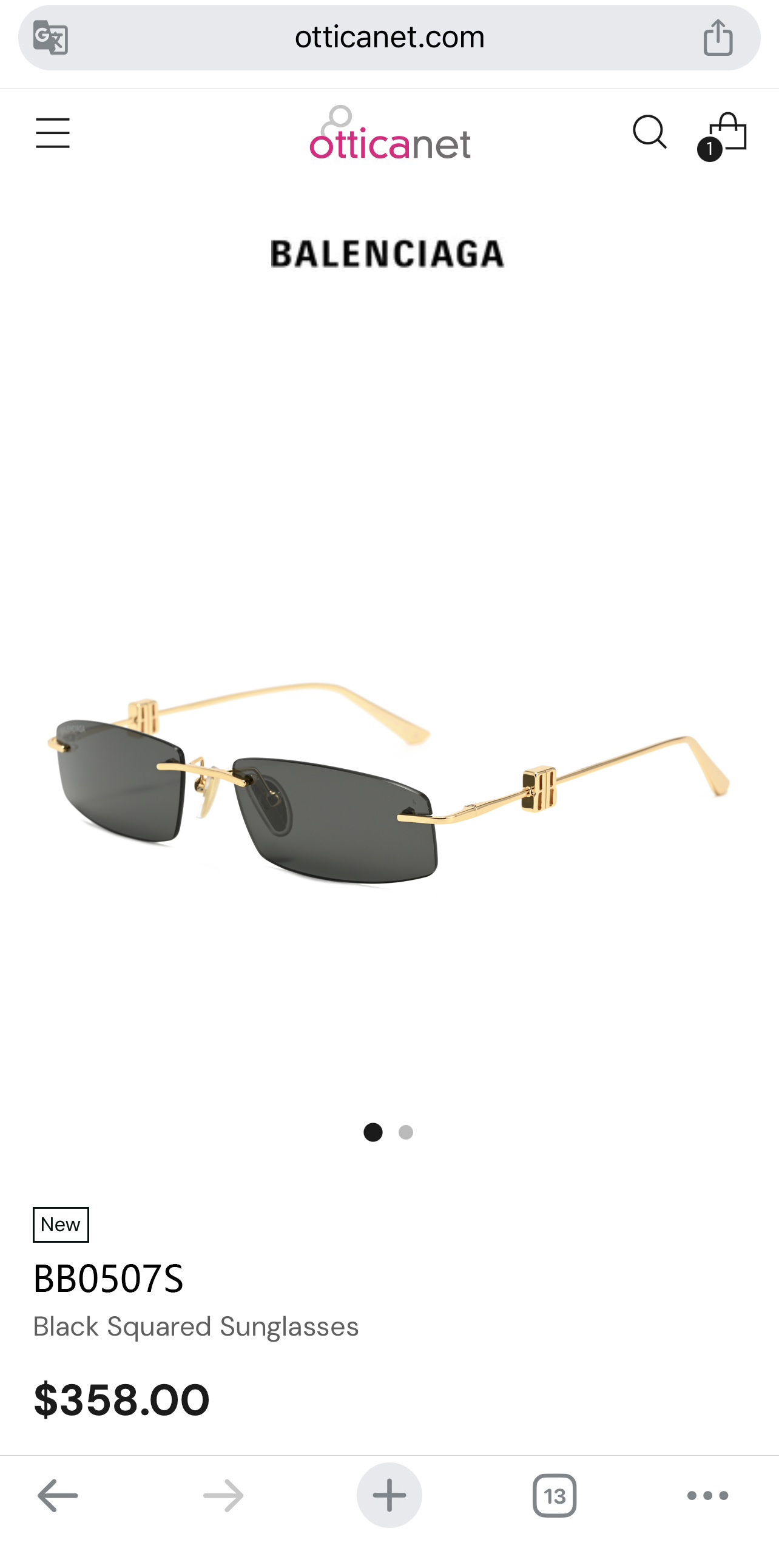 BALENCIAG*巴黎*世家⚜️⚜️⚜️MODEL：BB0507S⚜️⚜️⚜️SIZE：57口18-1