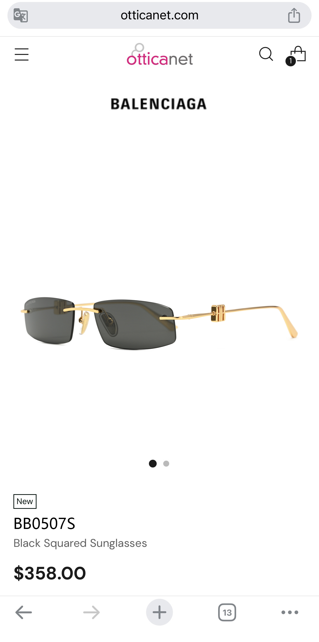 BALENCIAG*巴黎*世家⚜️⚜️⚜️MODEL：BB0507S⚜️⚜️⚜️SIZE：57口18-1