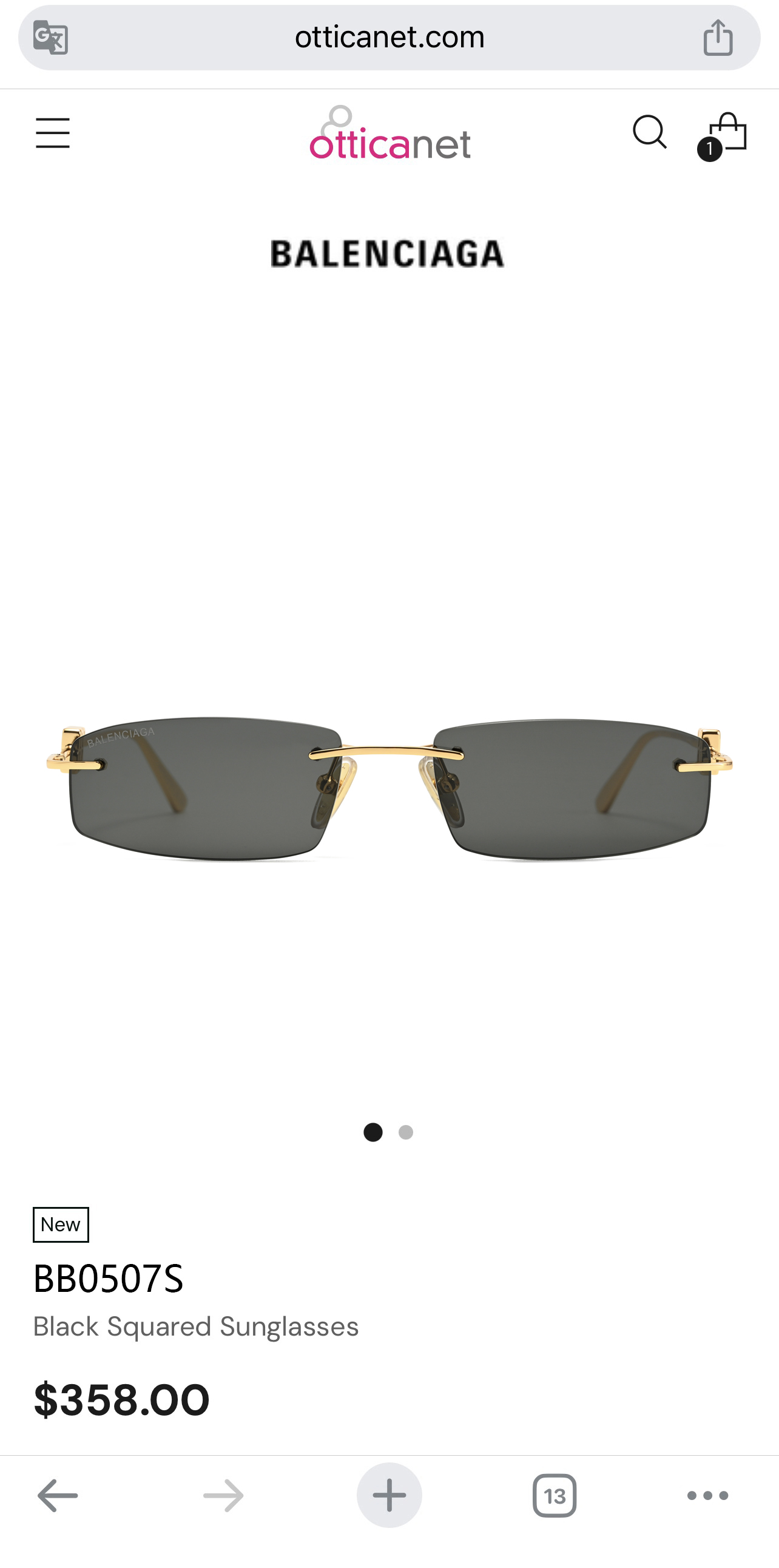 BALENCIAG*巴黎*世家⚜️⚜️⚜️MODEL：BB0507S⚜️⚜️⚜️SIZE：57口18-1