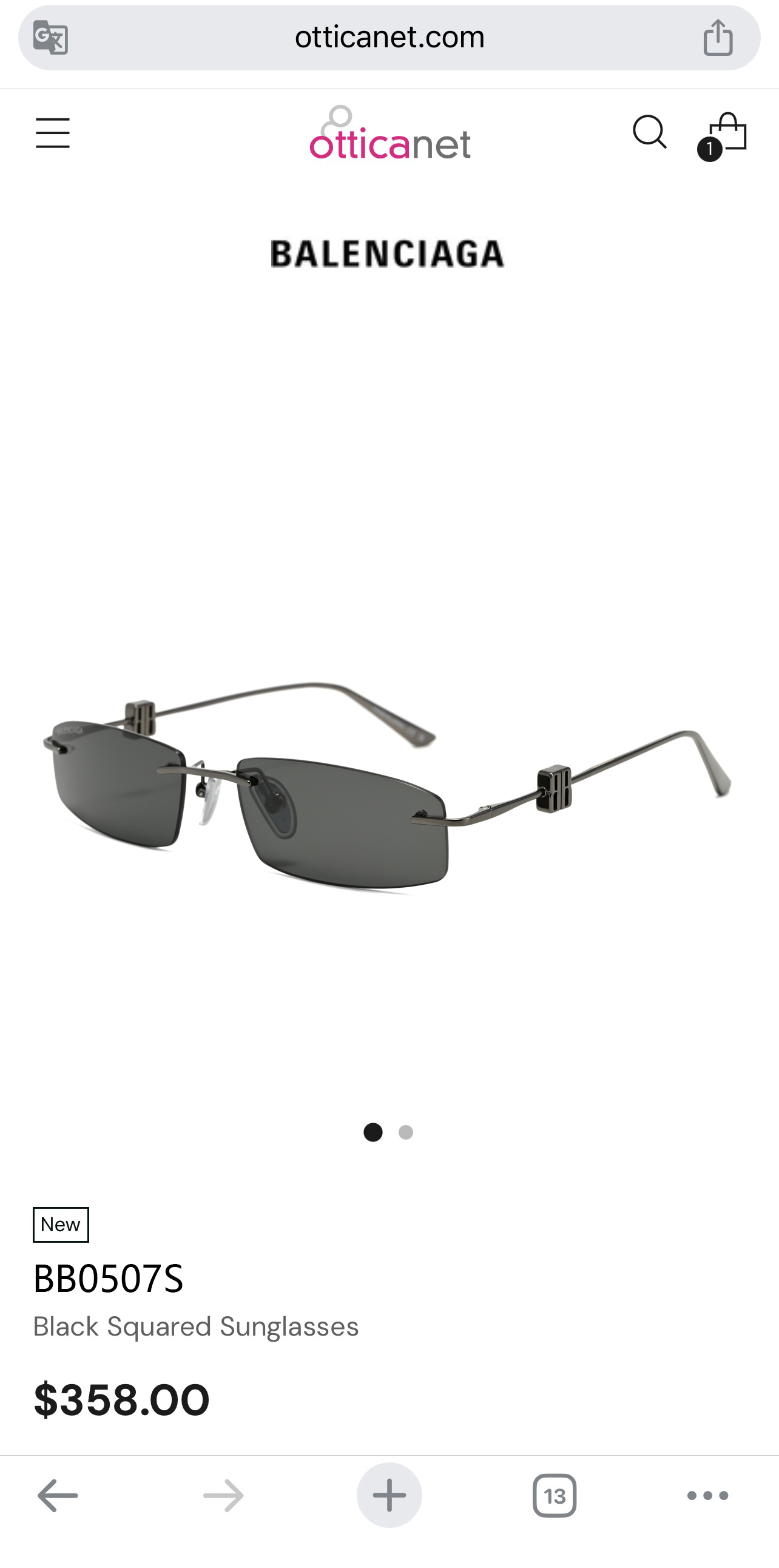 BALENCIAG*巴黎*世家⚜️⚜️⚜️MODEL：BB0507S⚜️⚜️⚜️SIZE：57口18-1