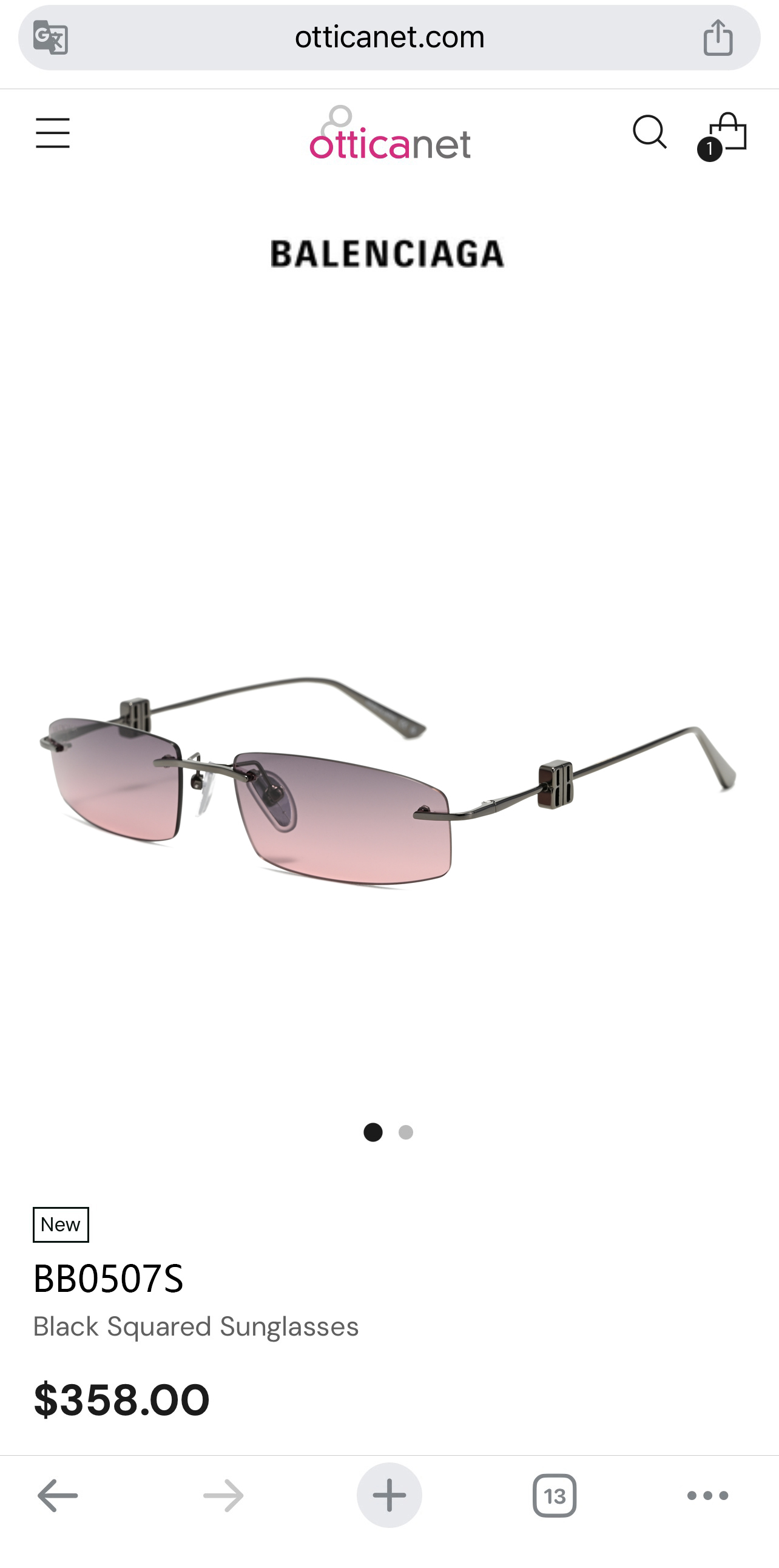 BALENCIAG*巴黎*世家⚜️⚜️⚜️MODEL：BB0507S⚜️⚜️⚜️SIZE：57口18-1