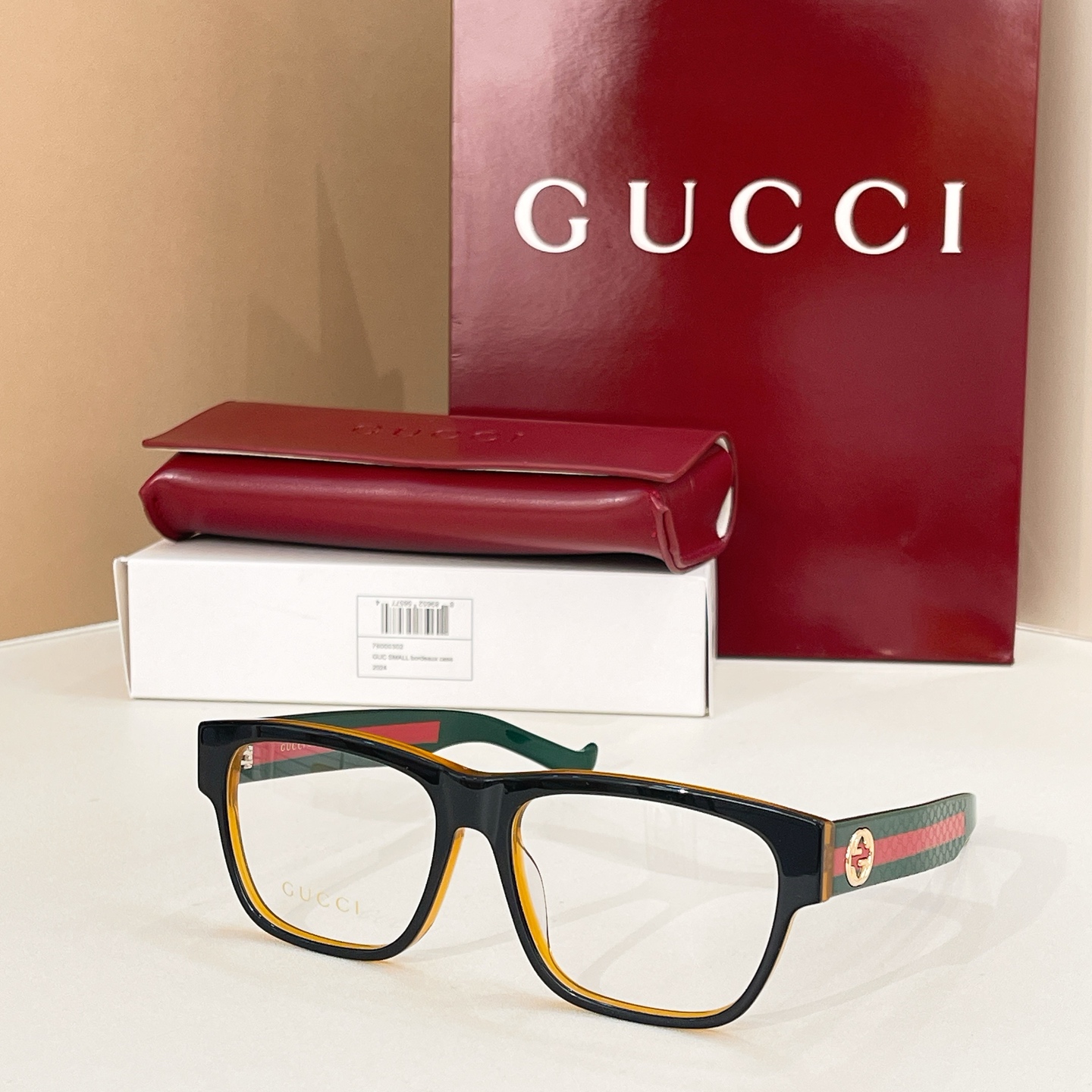 GUCC*🐝🐝🐝MODEL：GG0417O🐝🐝🐝SIZE：54口18-145🐝🐝🐝