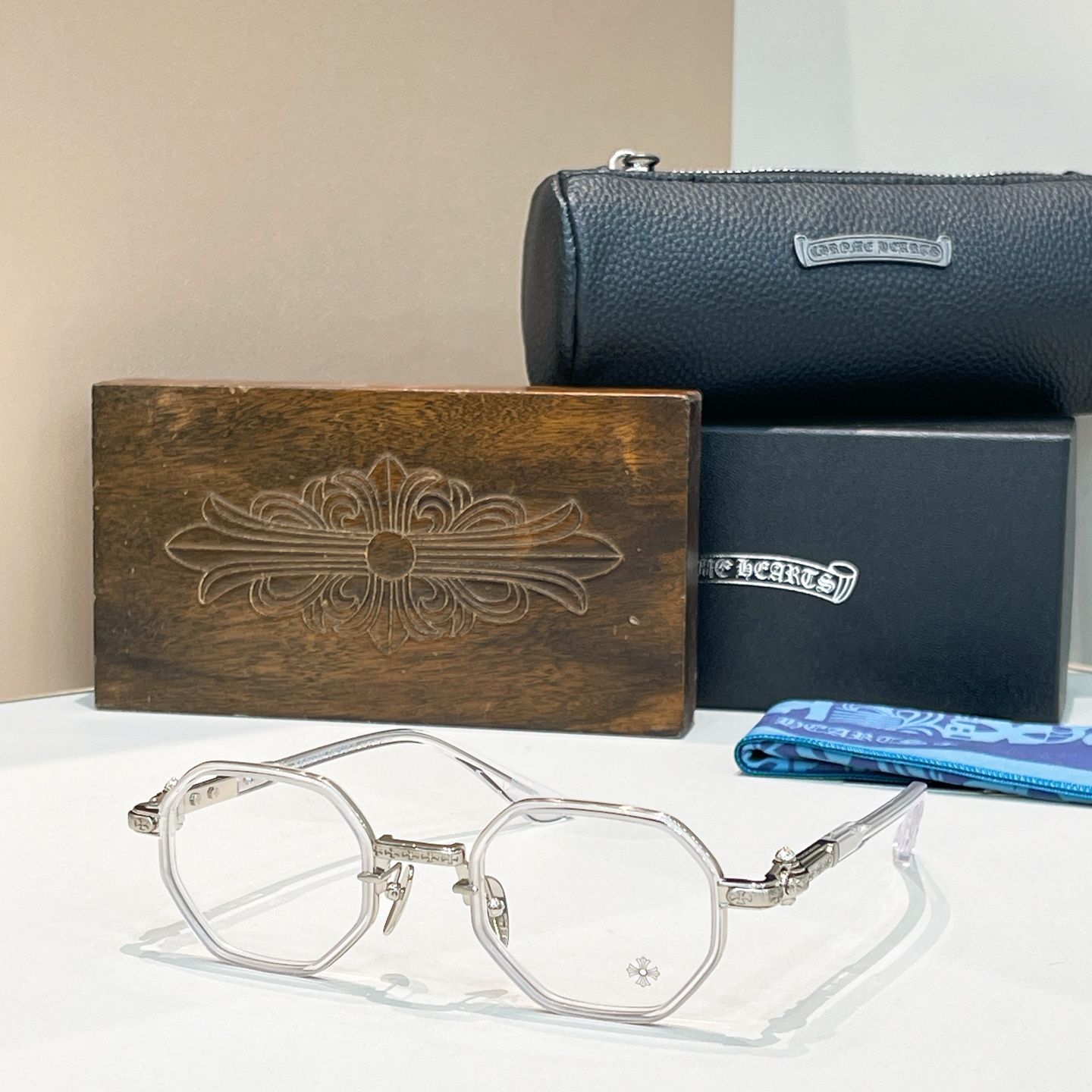 CHROME HEART*⚜️⚜️⚜️MODEL: TATTERS⚜️⚜️⚜️SIZE: 48口24-1