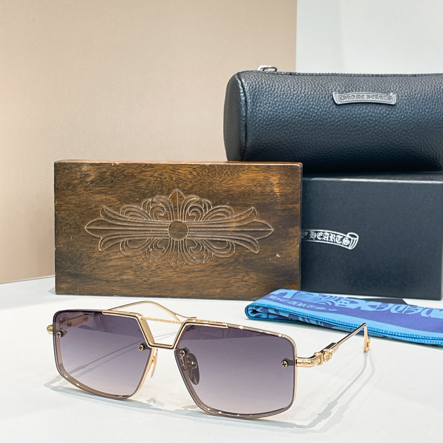 CHROME HEART*⚜️⚜️⚜️MODEL: LOVEROD⚜️⚜️⚜️SIZE: 60口13-1