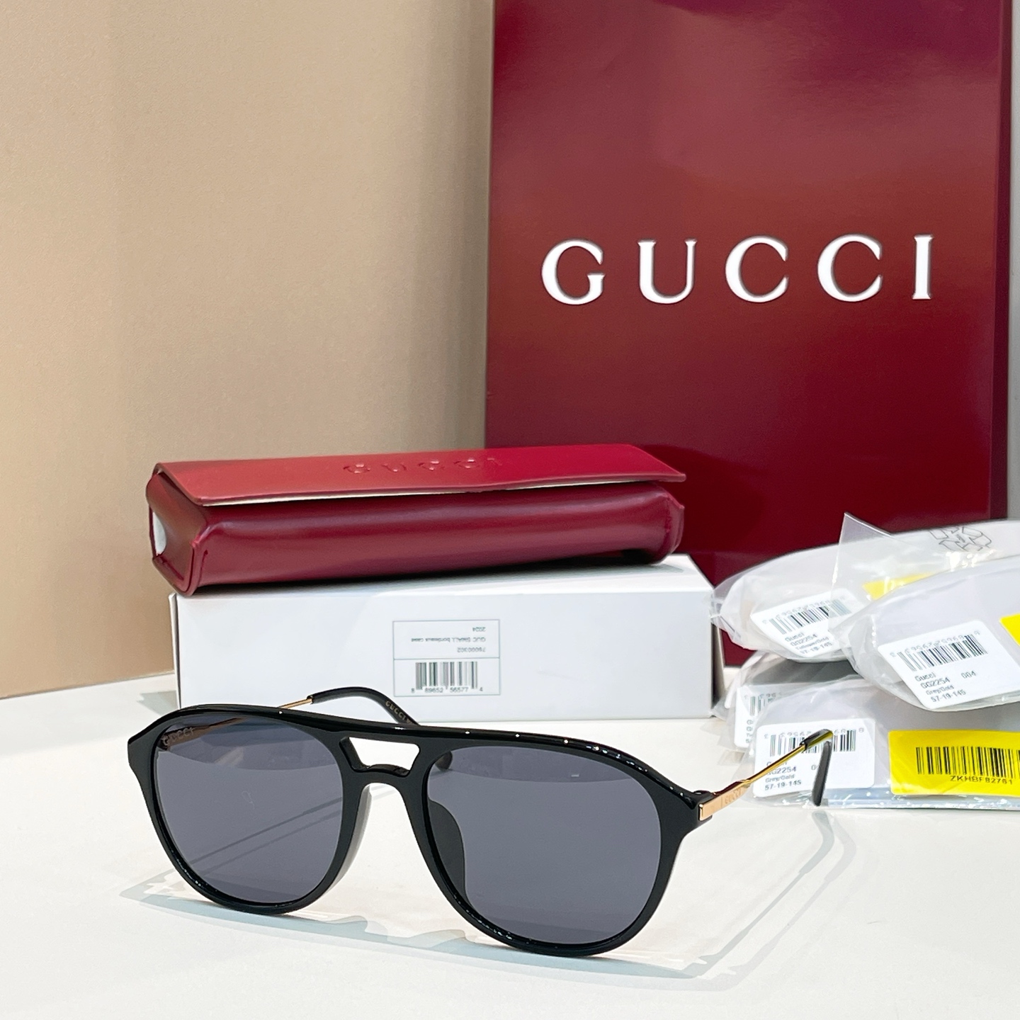 GUCC*🐝🐝🐝MODEL：GG2254🐝🐝🐝SIZE：57口19-145🐝🐝🐝高版本～～