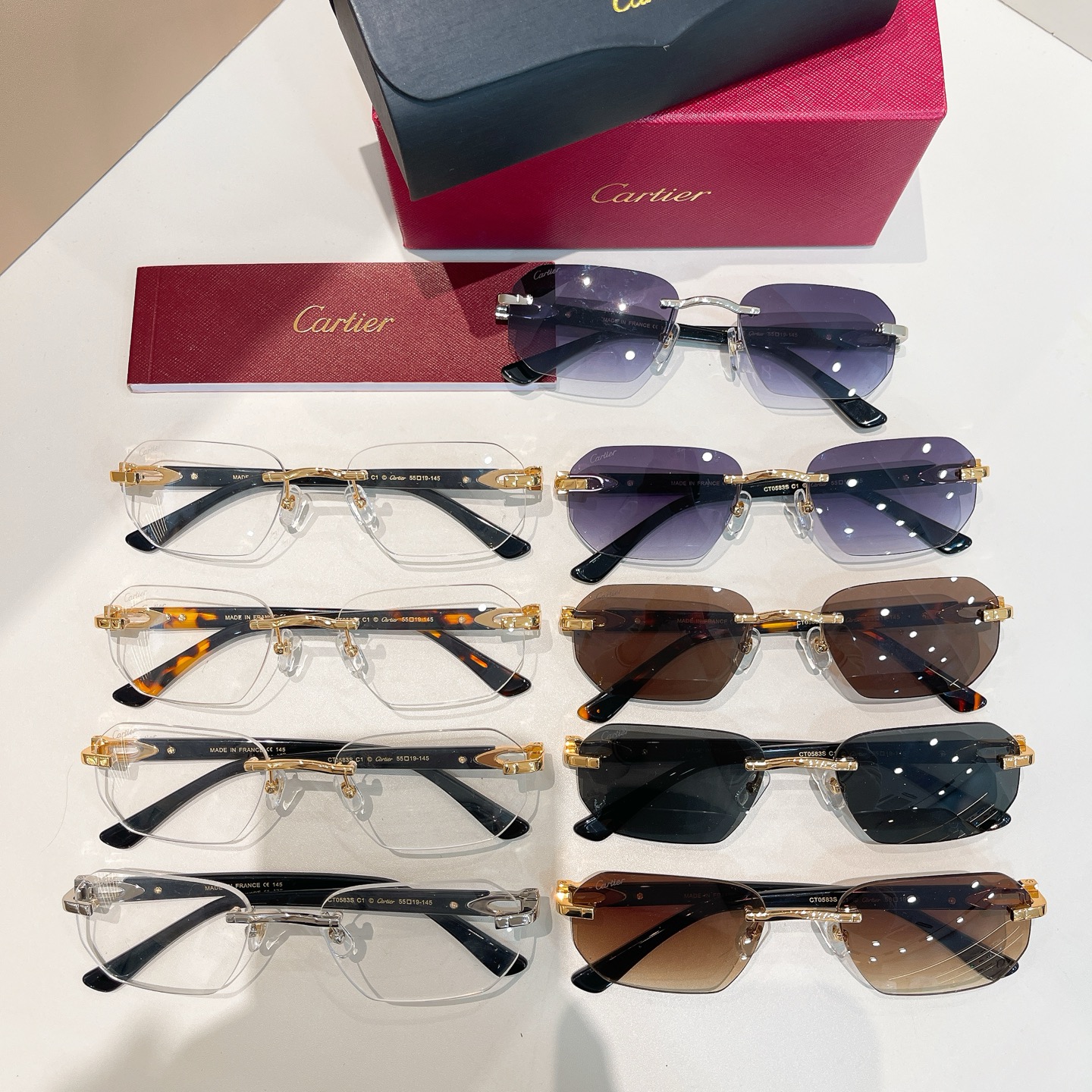 Cartie*✨✨✨MODEL：CT0583S✨✨✨SIZE: 55口19-145✨✨✨