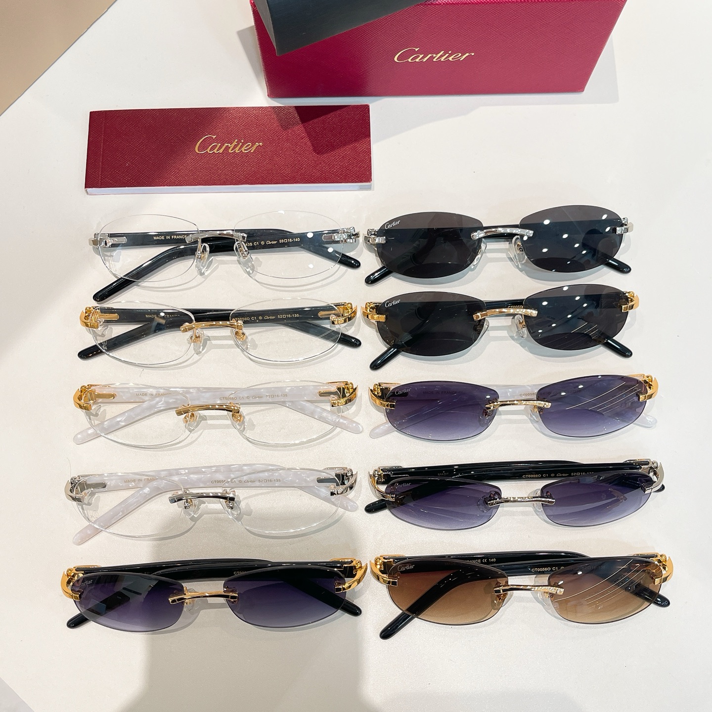 Cartie*✨✨✨MODEL：CT0056O✨✨✨SIZE: 52口16-135✨✨✨
