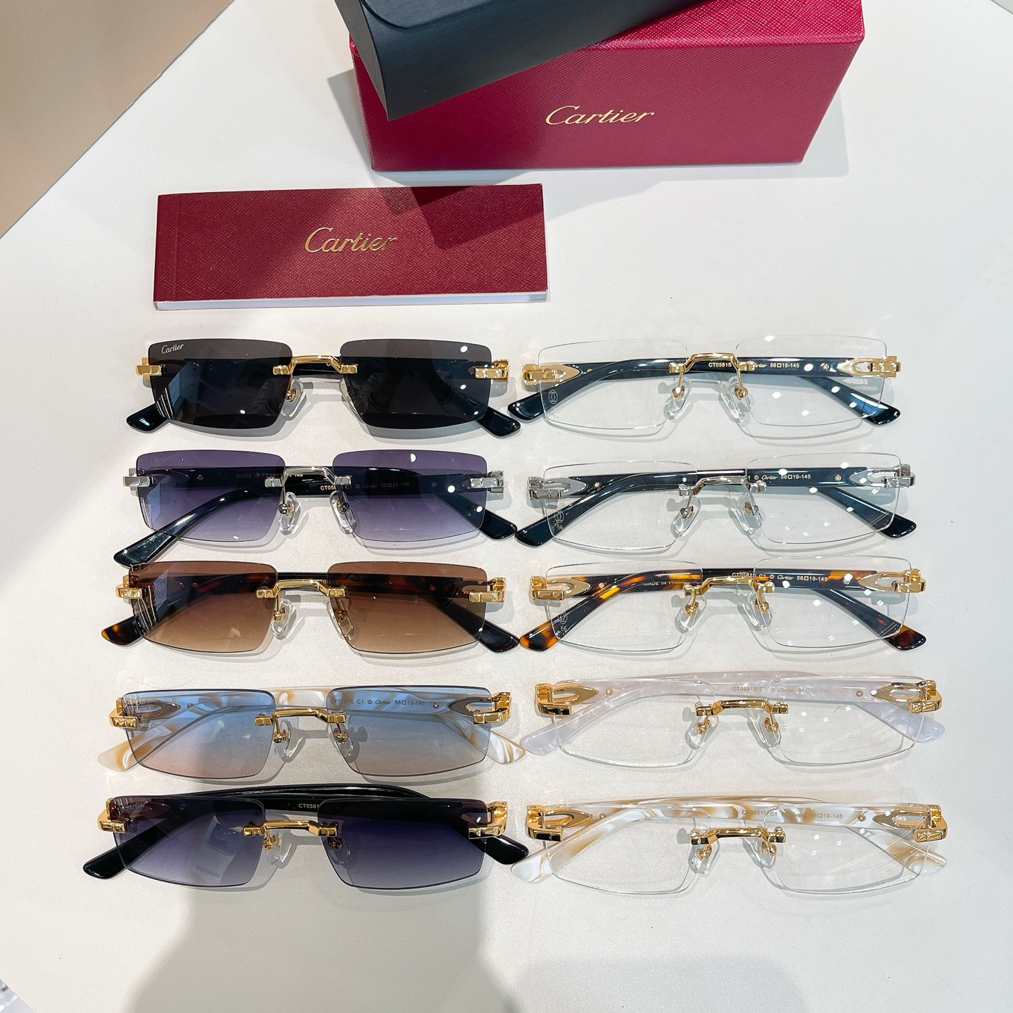 Cartie*✨✨✨MODEL：CT0581S✨✨✨SIZE: 56口19-145✨✨✨