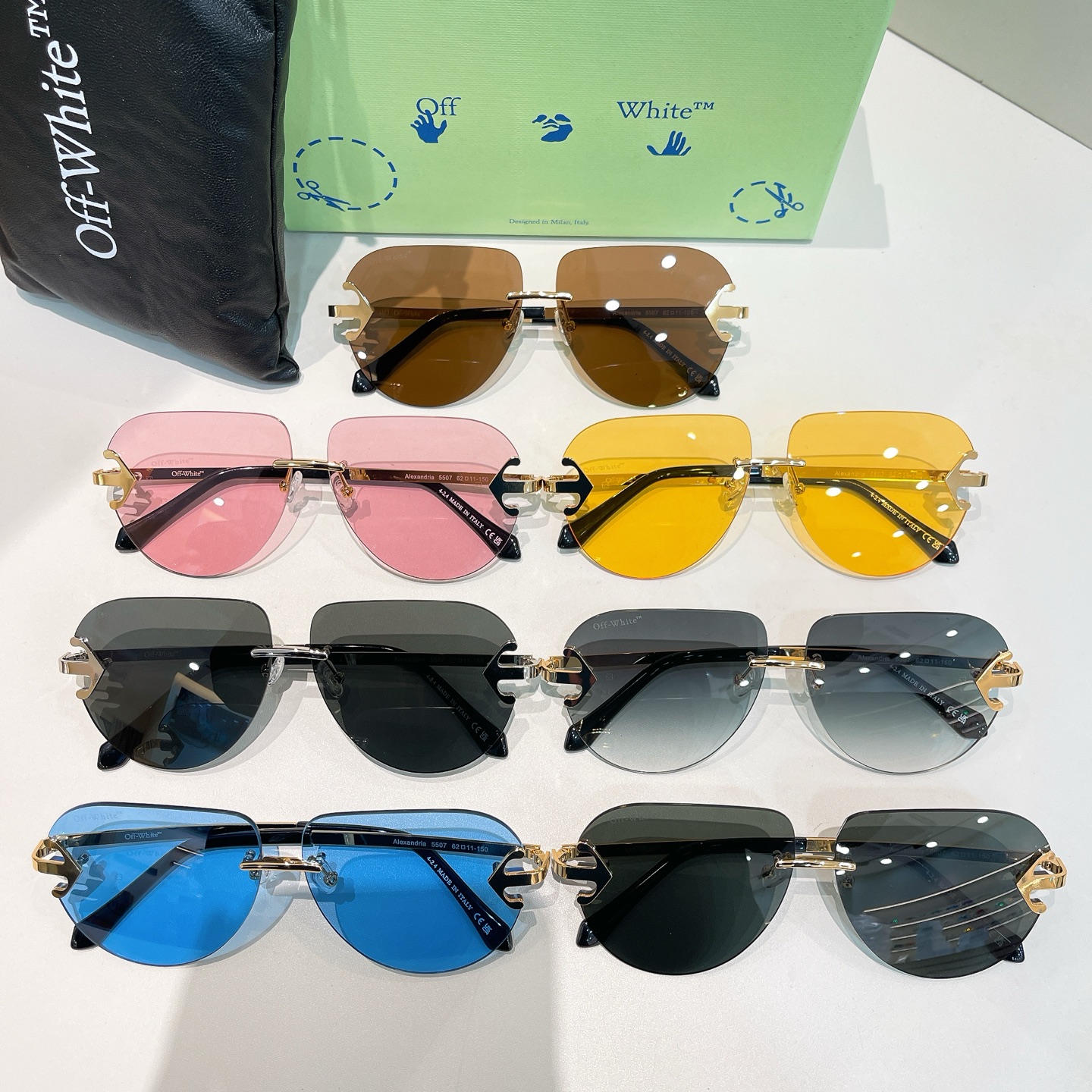 OFF WHITE🍂🍂🍂MODEL:Alexandria 5507🍂🍂🍂SIZE:62口11-150🍂🍂