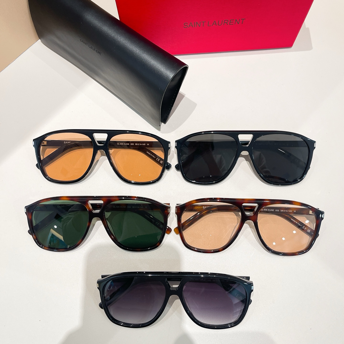 SAINT LAUREN*💫💫💫MODEL：SL596💫💫💫SIZE：58口14-145💫💫💫