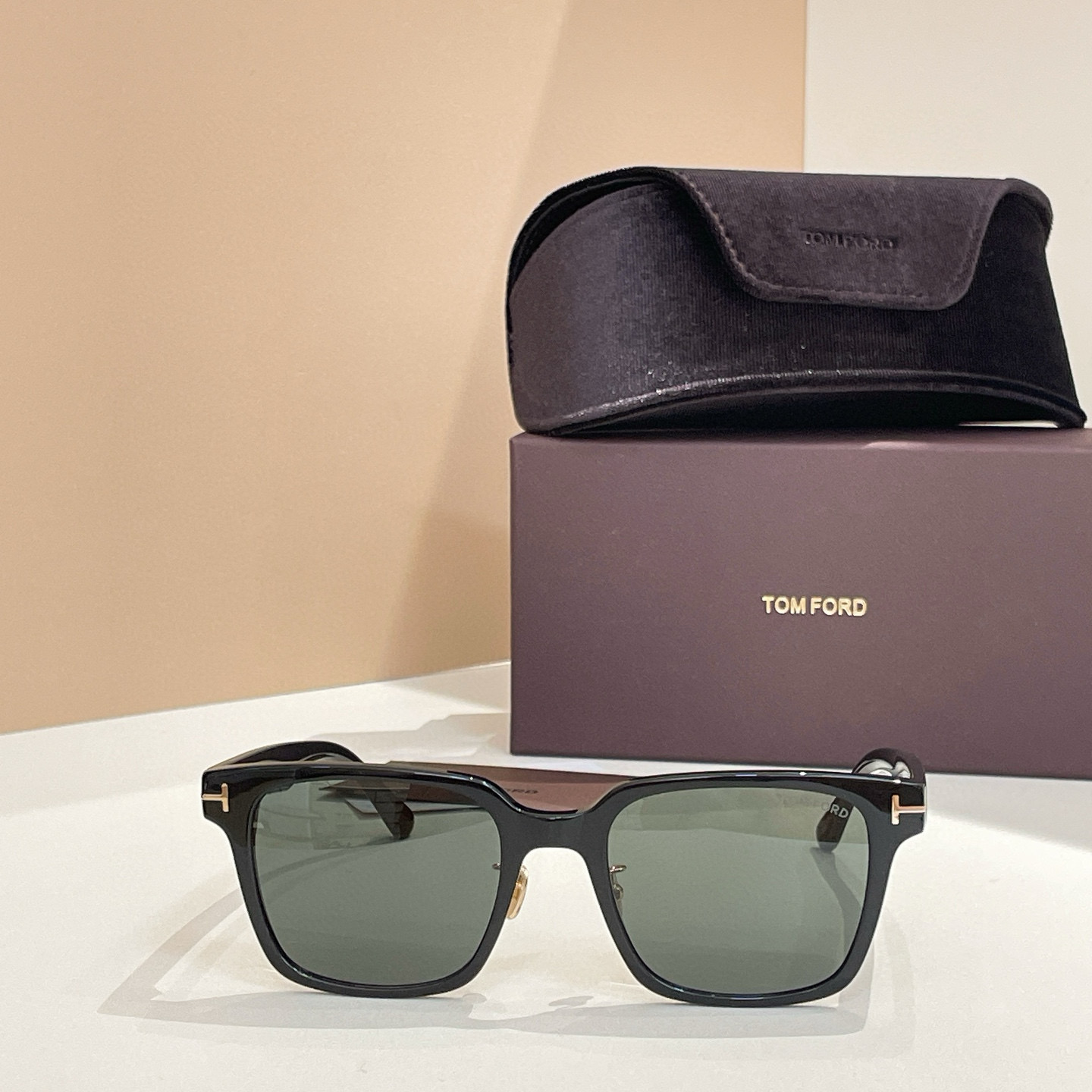 TOM FORD Sunglasses TF1238 Acetate Square