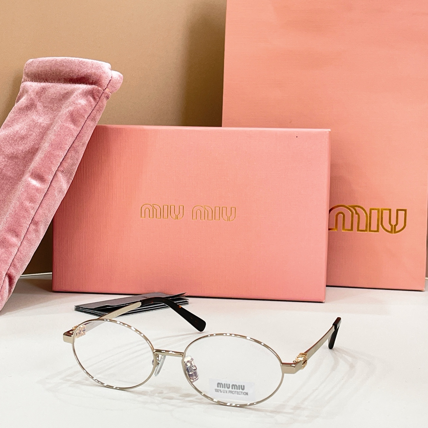 MIU M*🎀🎀🎀MODEL:MU 50ZV🎀🎀🎀SIZE：54口19-145🎀🎀🎀