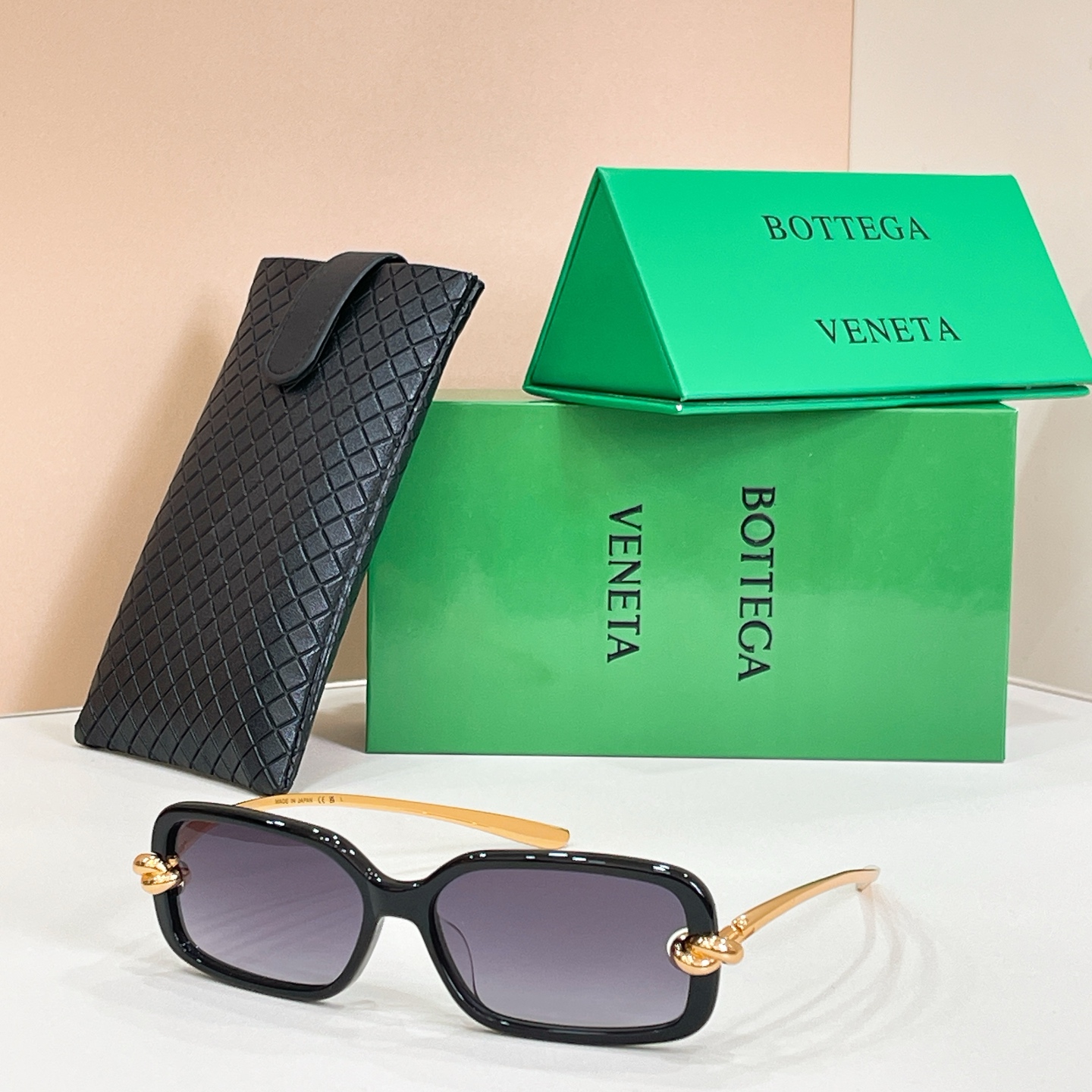 Bottega Veneta 太阳镜 板材 金属 矩形