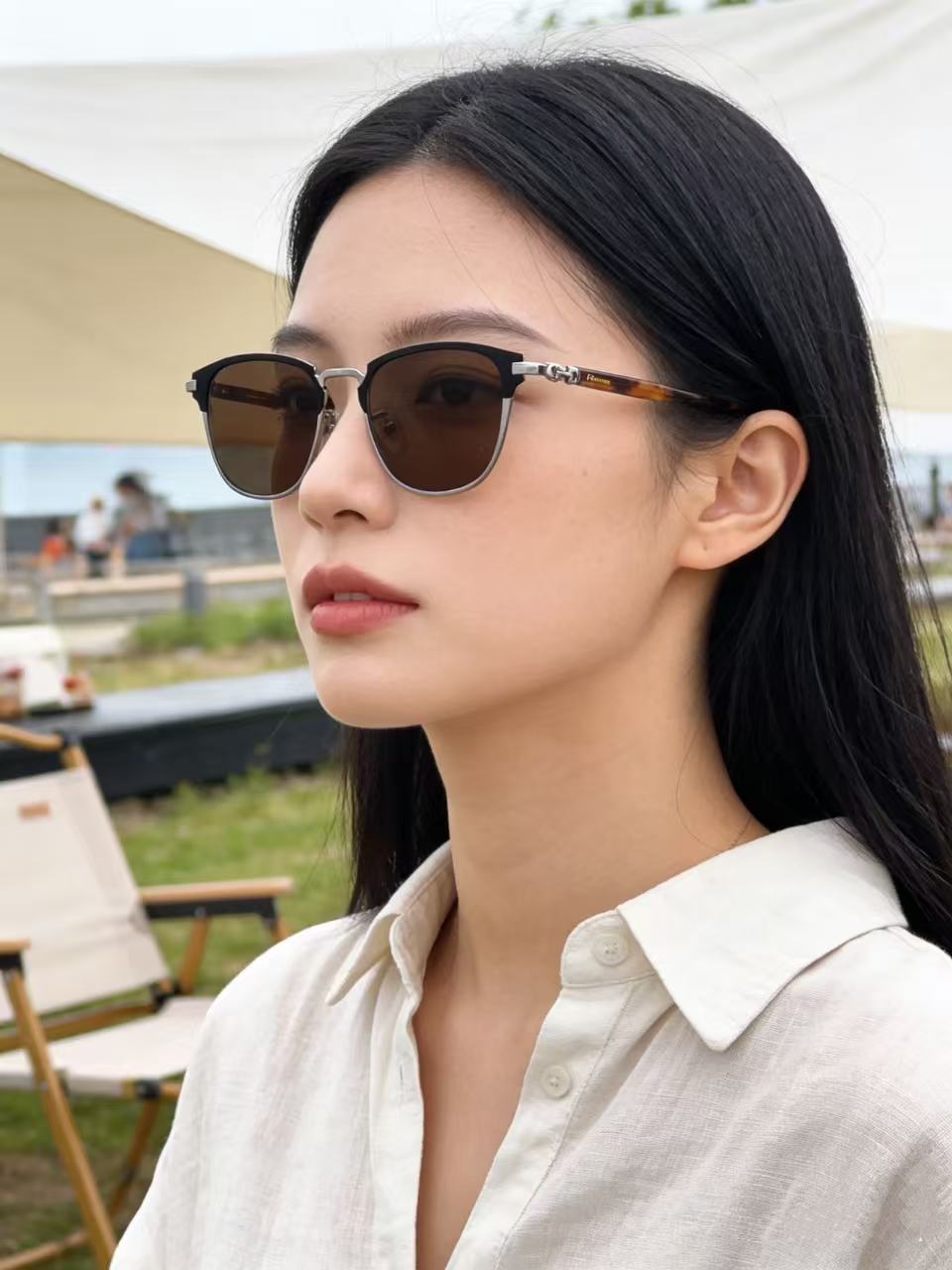 Salvatore ferragam* 菲*拉格慕 💚💚MODEL：SF2547A💚💚💚SIZE：53口