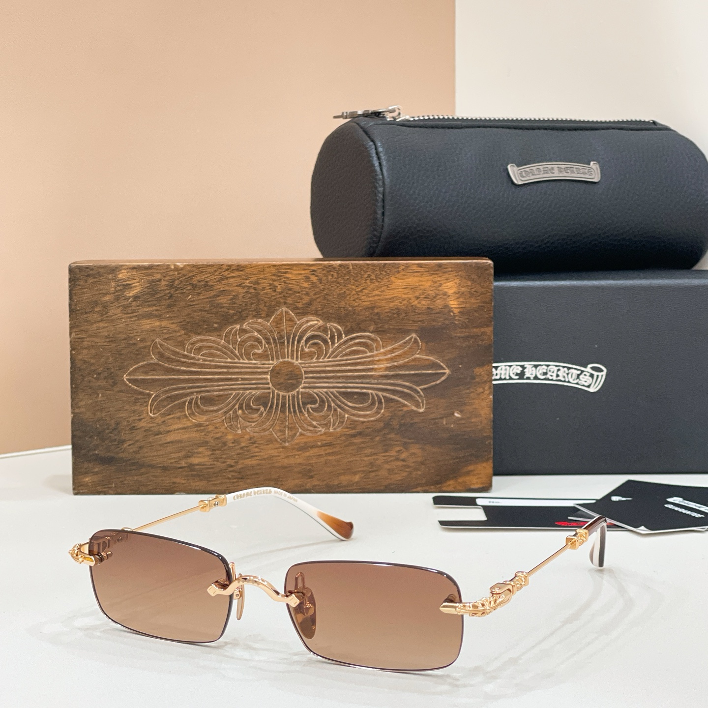 Chrome Heart*⚜️⚜️⚜️MODEL:PILES III⚜️⚜️⚜️SIZE：55口20-1