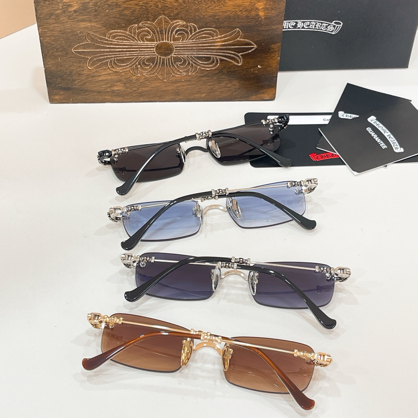 Chrome Heart*⚜️⚜️⚜️MODEL:PILES III⚜️⚜️⚜️SIZE：55口20-1