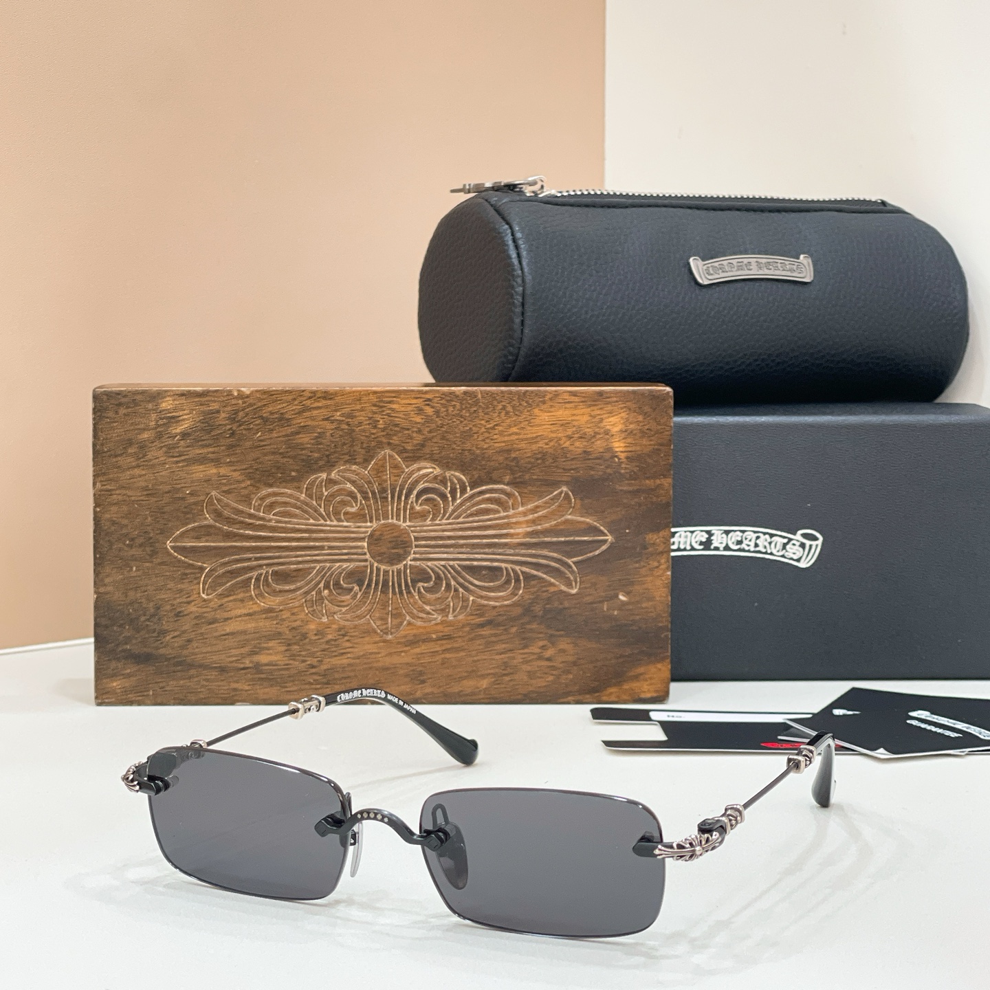 Chrome Heart*⚜️⚜️⚜️MODEL:PILES III⚜️⚜️⚜️SIZE：55口20-1