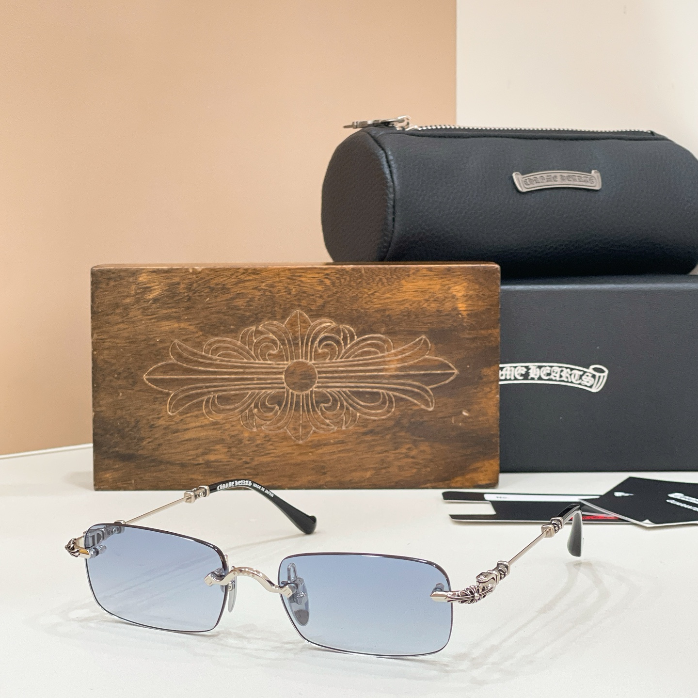 Chrome Heart*⚜️⚜️⚜️MODEL:PILES III⚜️⚜️⚜️SIZE：55口20-1