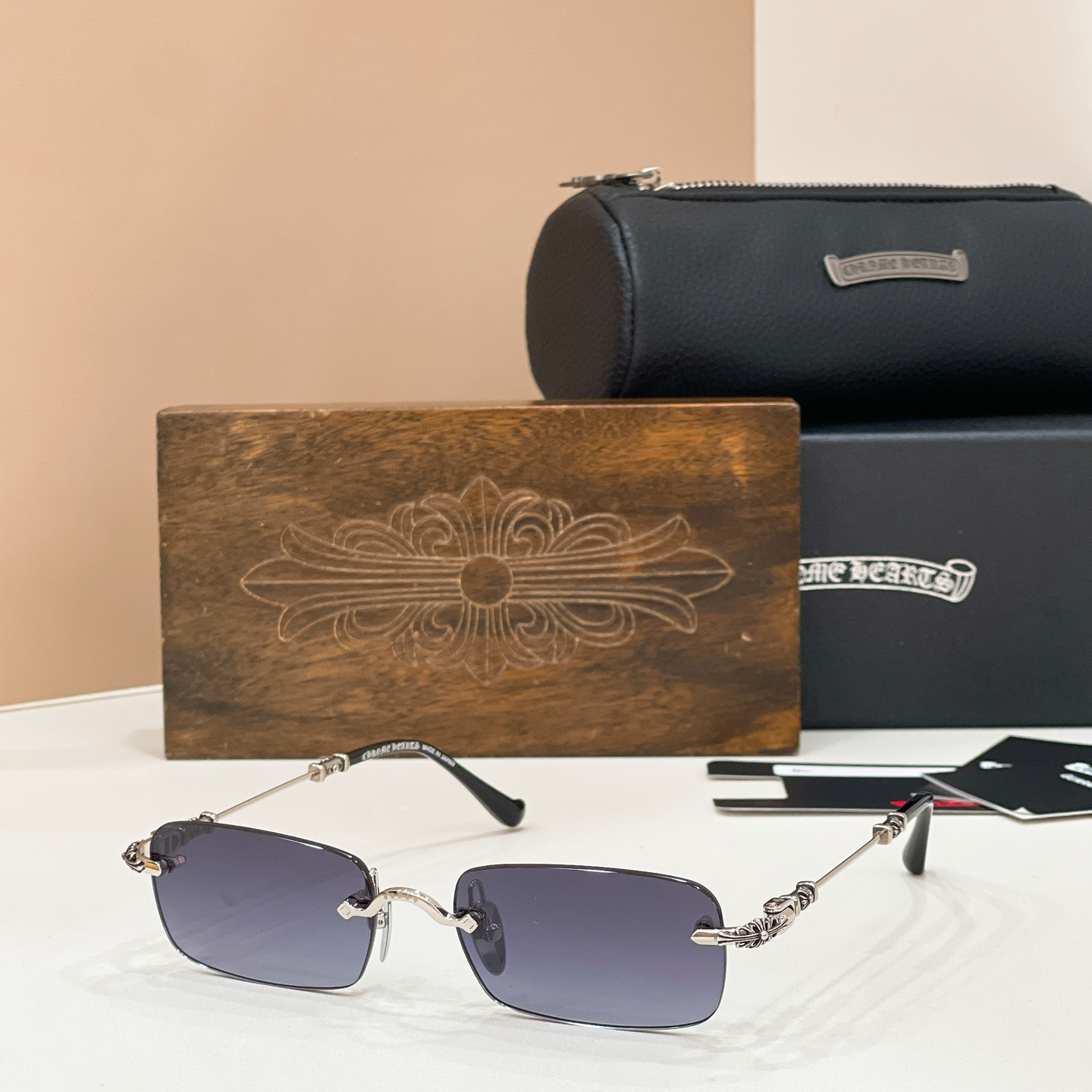 Chrome Heart*⚜️⚜️⚜️MODEL:PILES III⚜️⚜️⚜️SIZE：55口20-1