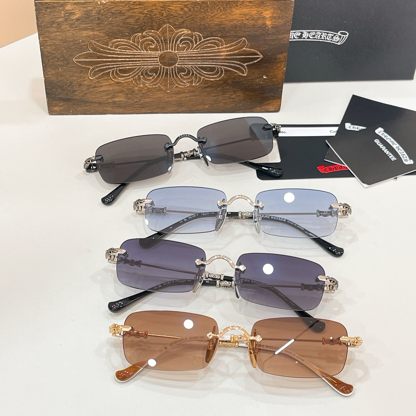 Chrome Heart*⚜️⚜️⚜️MODEL:PILES III⚜️⚜️⚜️SIZE：55口20-1