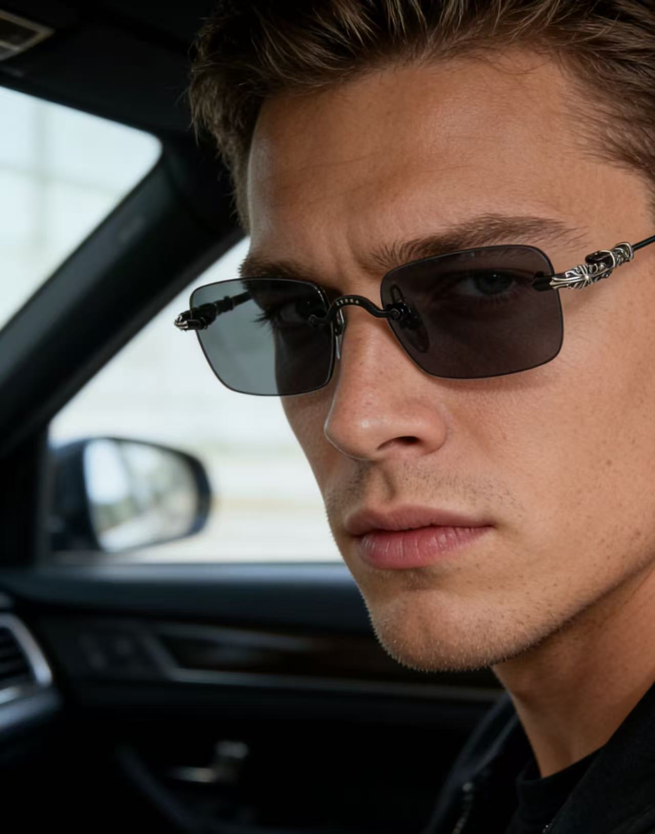 Chrome Heart*⚜️⚜️⚜️MODEL:PILES III⚜️⚜️⚜️SIZE：55口20-1