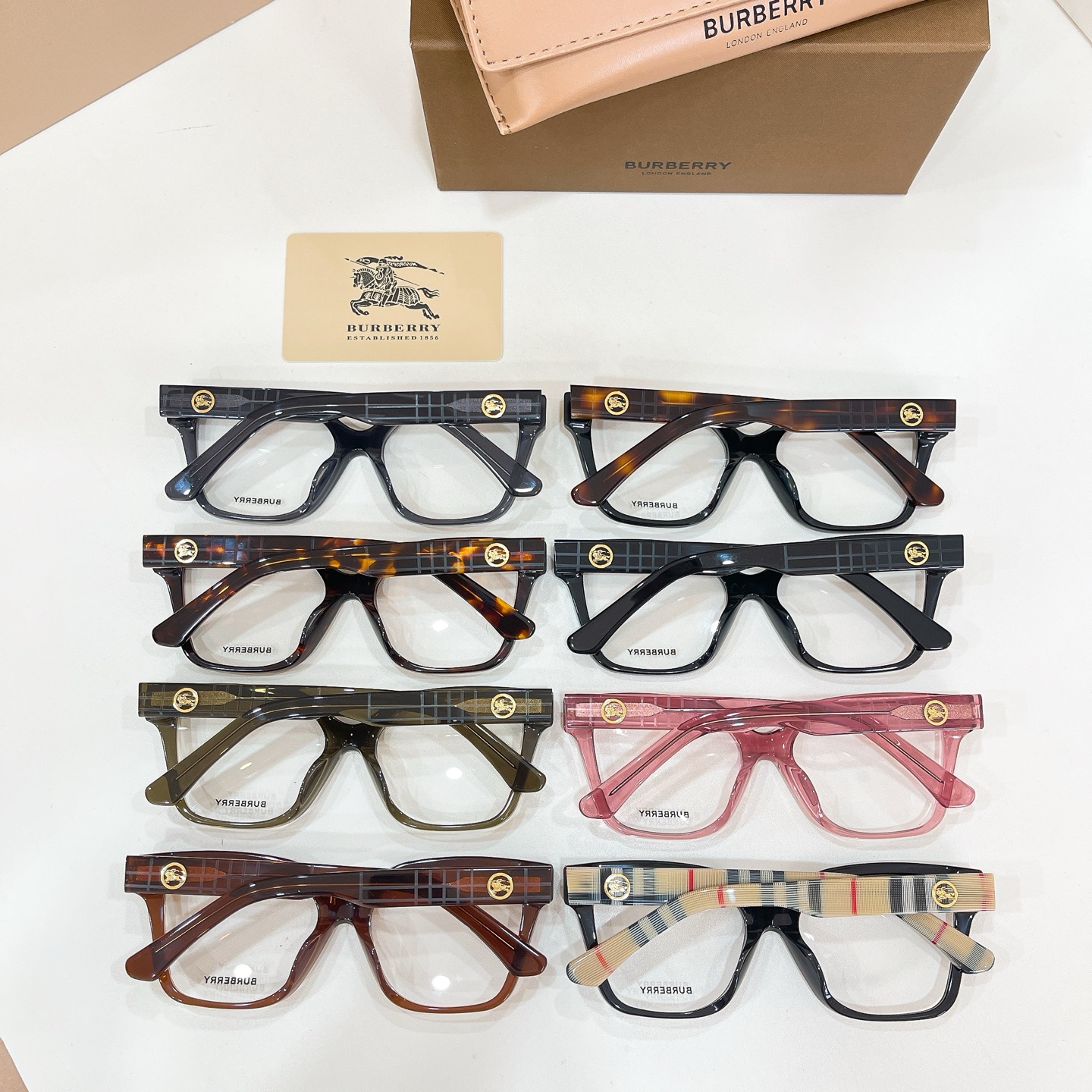 BURBERR*⭐️⭐️⭐️MODEL：BE 2443⭐️⭐️⭐️SIZE：55口15-145⭐️⭐️⭐