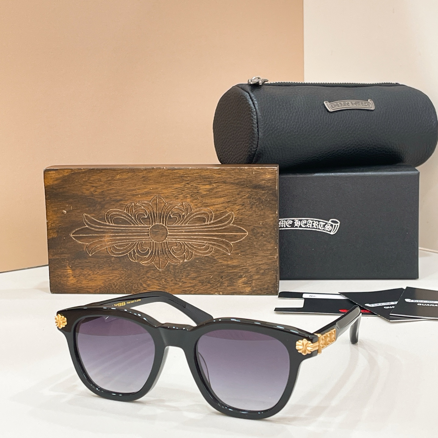 Chrome Heart*⚜️⚜️⚜️MODEL:SMOKE-SHOW⚜️⚜️⚜️SIZE：52口21-