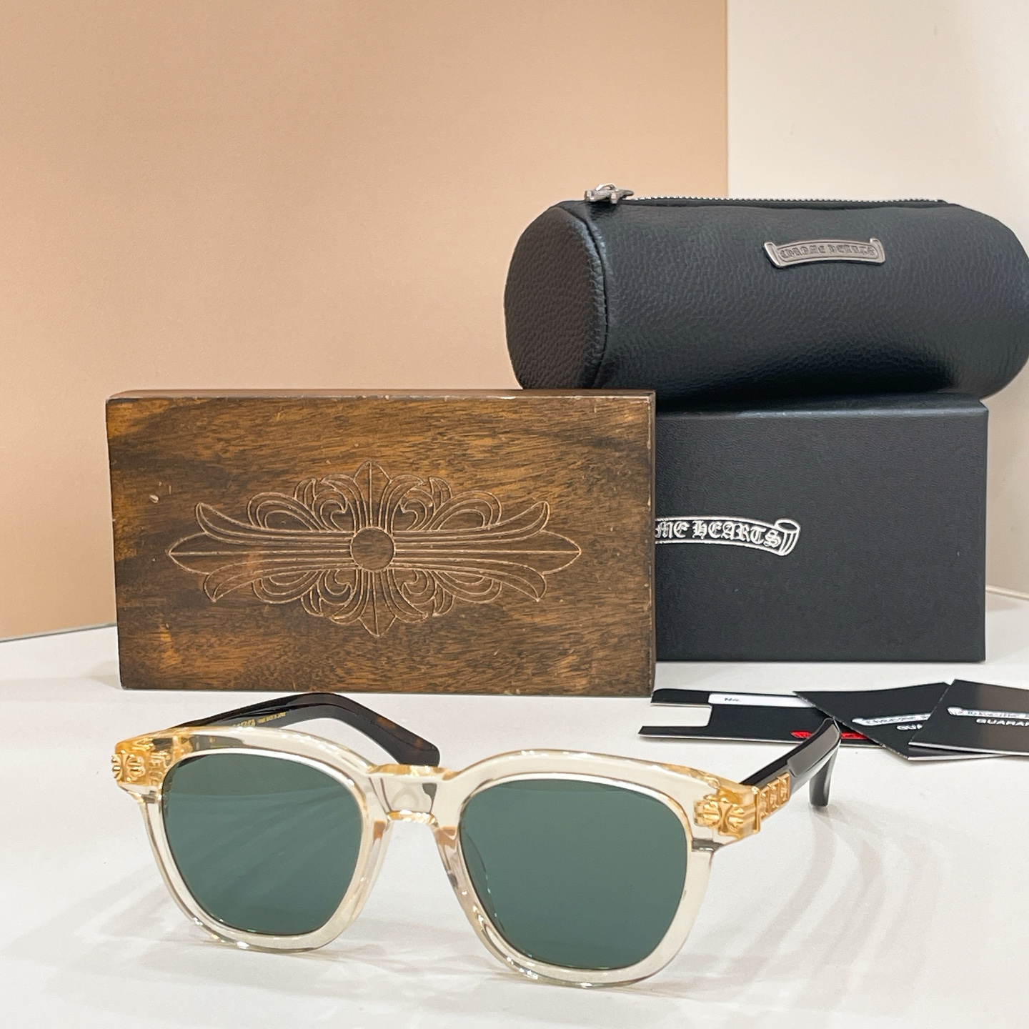 Chrome Heart*⚜️⚜️⚜️MODEL:SMOKE-SHOW⚜️⚜️⚜️SIZE：52口21-