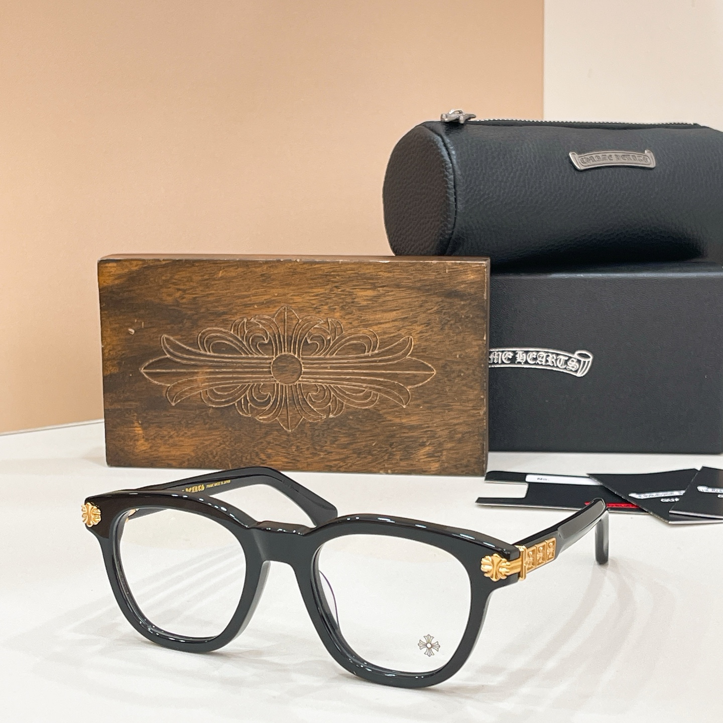 Chrome Heart*⚜️⚜️⚜️MODEL:SMOKE-SHOW⚜️⚜️⚜️SIZE：52口21-